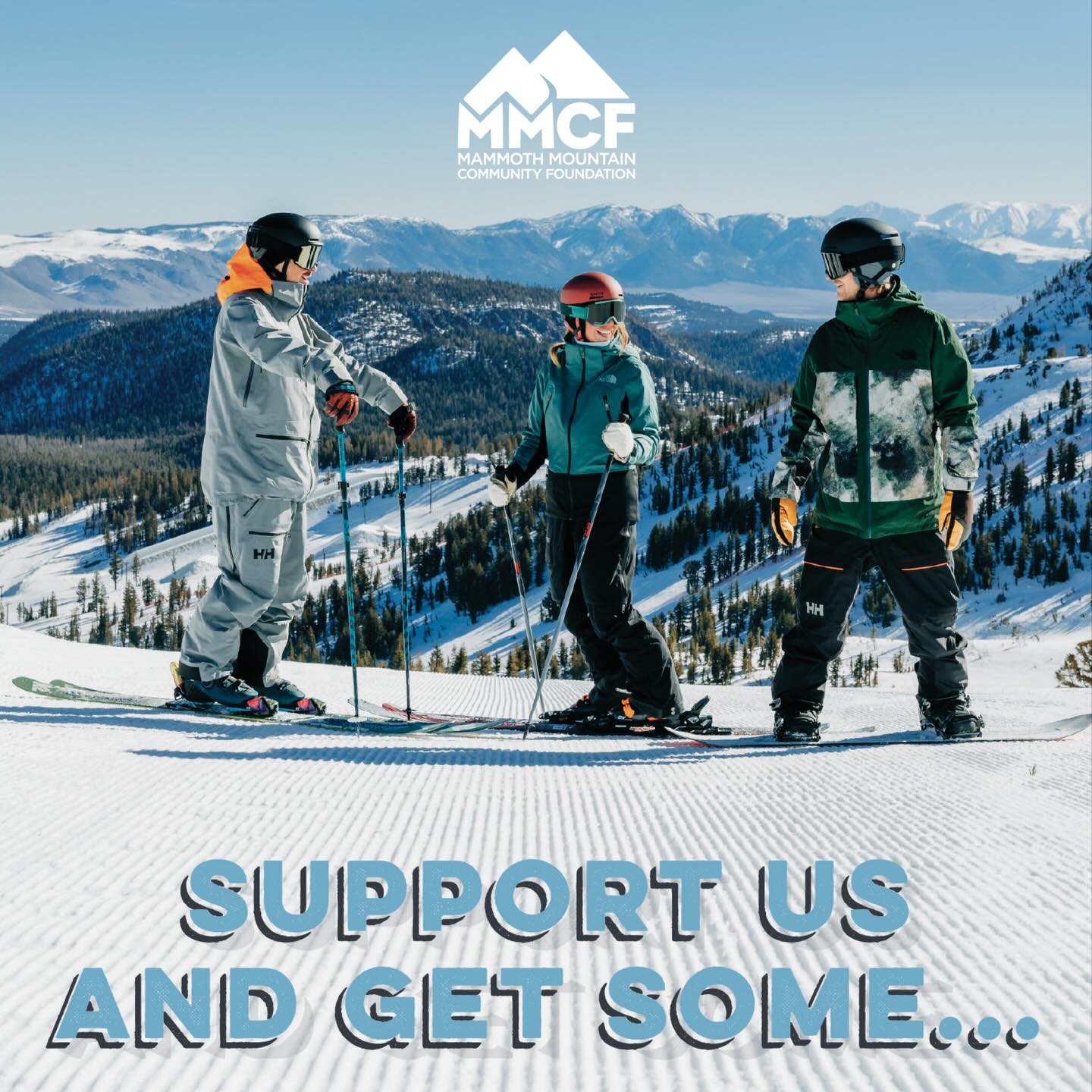 Join us for MMCF First Tracks on Saturday 1/31! Buy a $65 ticket and you will get early access to chairs 1, 2, & 3, from 7:30-8:30 AM. Conditions are looking 🔥 for a gorgeous, corduroy morning!
Fresh groomers, empty slopes, and complimentary hot cocoa or coffee before the mountain opens, what more could you ask for?
Your $65 ticket supports Mammoth Mountain Community Foundation and the local programs we fund—from scholarships and Ski PE to tutoring and youth athletics!!