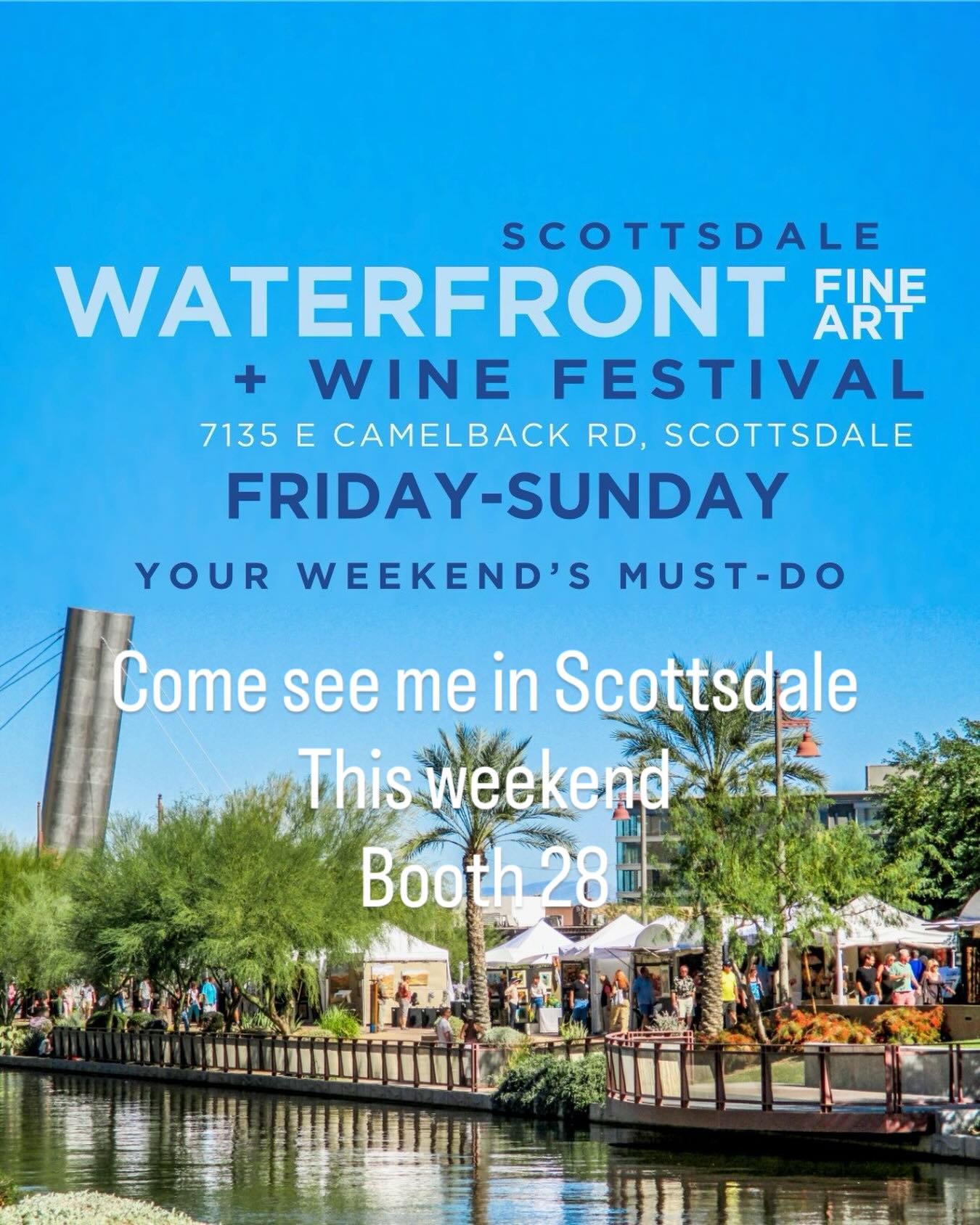 Happy to be in beautiful Arizona for the start of my 2026 Art Show season. Come sip wine and see some beautiful art!
.
.
.
@oldtownscottsdale @thunderbirdartists #art #fineart #buyartfromartists #arizona #bearsnewwork