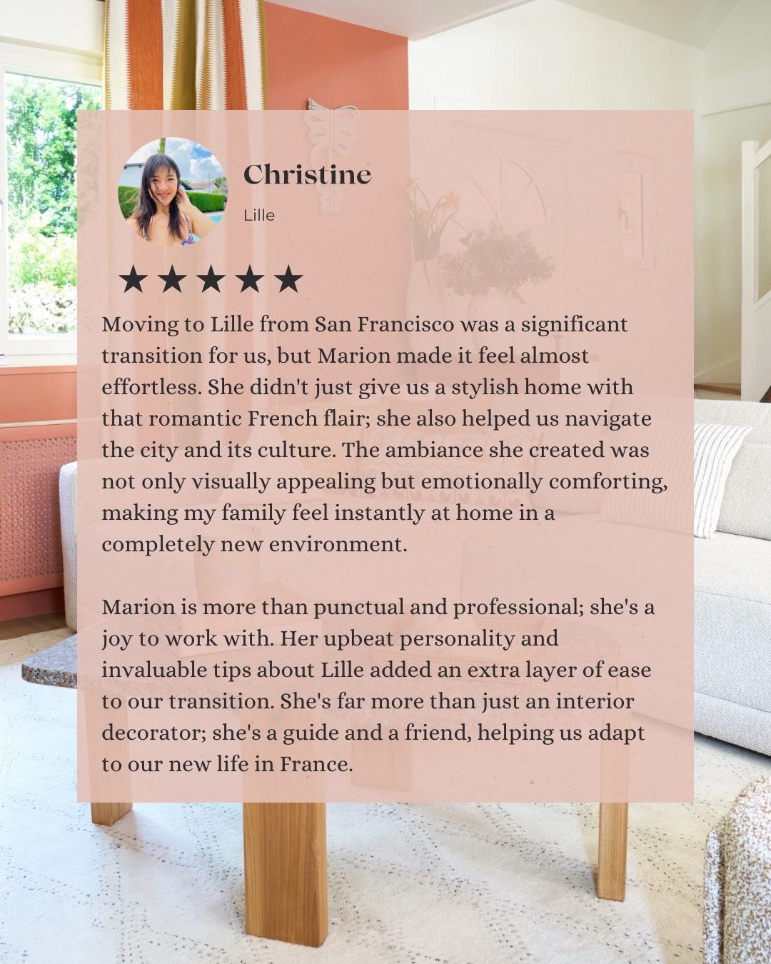 ✨Seeing my clients happy with their home and feeling calm and confident throughout our working process is the true why behind Bon Jour Intérieurs.
I love creating cheerful and comfortable spaces, while having the freedom to propose original projects and introduce my clients to ideas and styles they would never have thought of.
Knowing that they are now delighted with their home fills me with joy. ❤️
📸 @delphine_depledt
#interiorlifedesign #clienttestimonial #lille