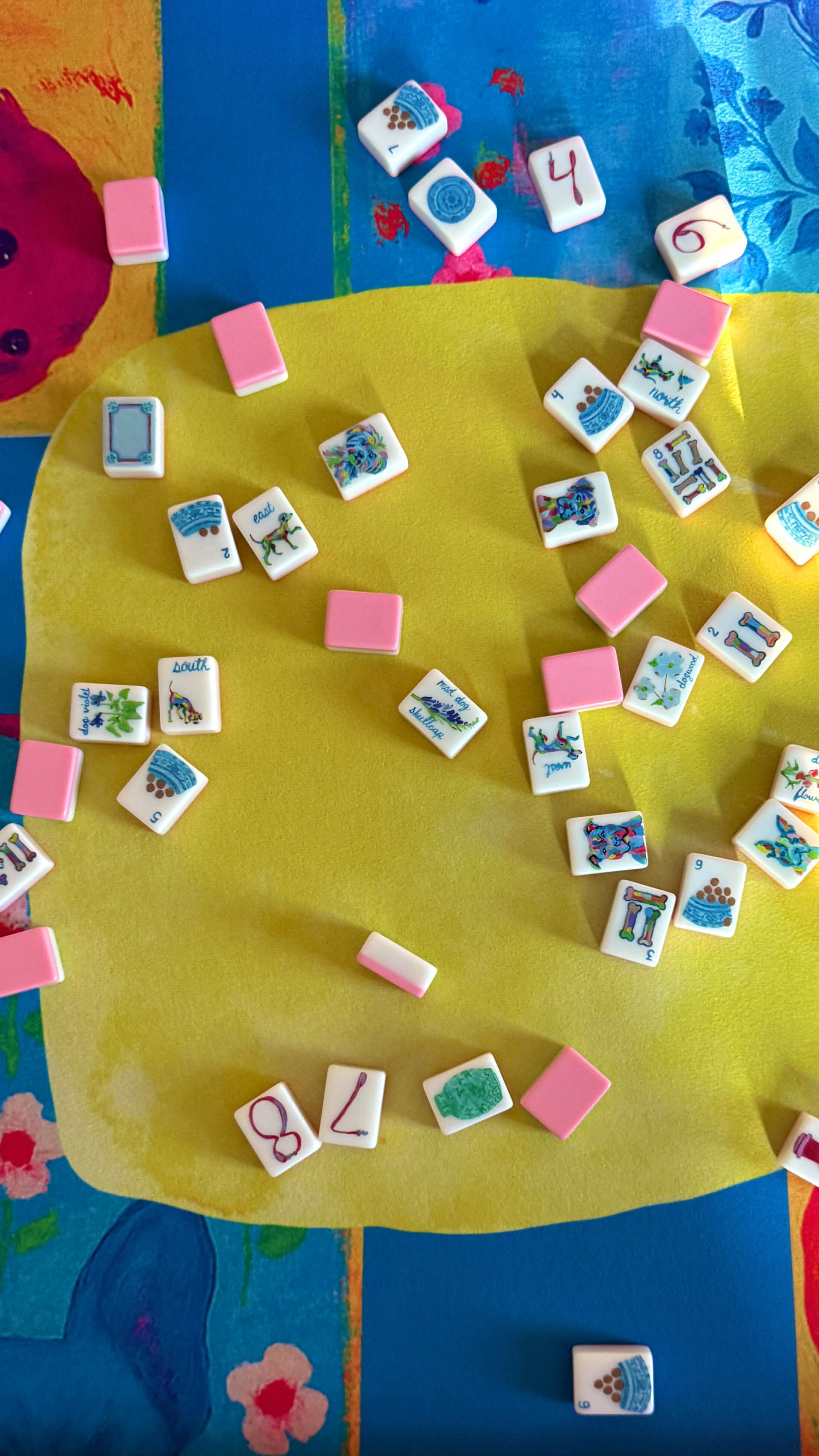 Ever wondered what our Tail Waggin’ Mahjong Mat said? Listen to the sweet words that line the mat🫶
A reminder that not only are you saving a dogs life, but you find they save a part of you too🩷
#rescuedog #rescuedoglove #mahjong #mahjongtiles #custommahjong