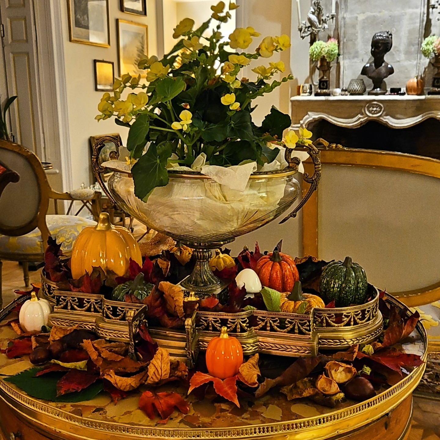 The warm colors of autumn at #hoteltardif
