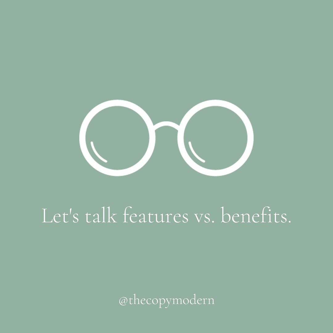 ☀️Features and benefits are both important when marketing your product or service.
☀️Features are facts about what you are offering. Benefits give customers a reason to buy because they explain *how* a product or service will improve their lives.
☀️Good marketers lead with the benefit and back it up with features. Take the quiz in my stories to test your ability to tell the difference! 💁🏼♀️
#copywriter #copywriting #salescopywriter #websitecopywriter #marketingtips #onlinemarketing #copywritingtips #copywritingforcreatives #copywriting101 #contentmarketing #emailmarketing #contentmarketingtips #copywritingservice #digitalmarketingtips #emailcopywriter #marketinghelp #writingtips #smallbusinessmarketing #businessgoals #creativebusiness #freelancers #smallbiztips #brandstorytelling #sanantoniosmallbusiness #sanantoniocopywriter