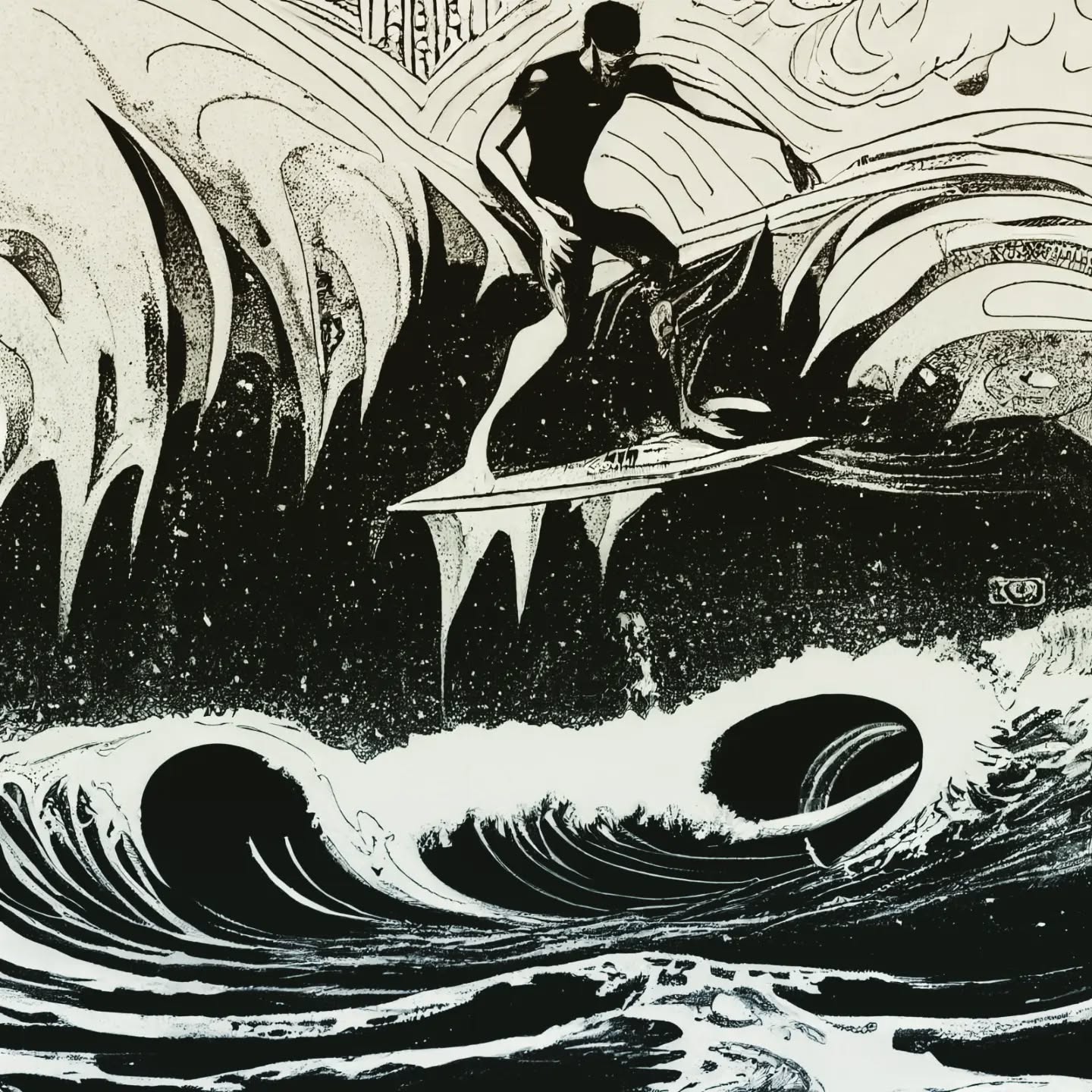 Surf Illustration from a Kanalu friend!
.
.
.
#surfart #kanalusurfhouse #surflife #surfhouse #surfguiding #surflessons #igersgermany #igersitalia #igers #beachlife #surfingeveryday #waves #arty