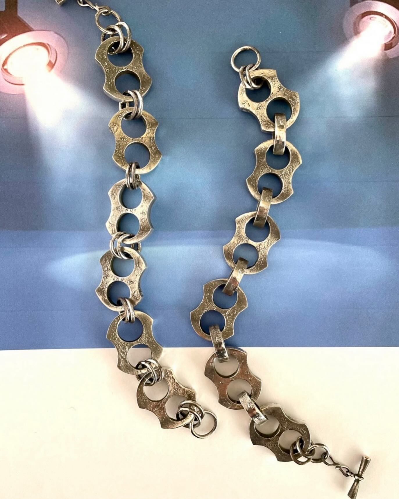 Is silver the new star? #silverqueen #silversmith #jewelrylovers #coolbracelet #bracelet for man