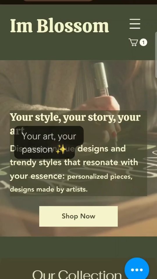 If you are an artist looking to expand your reach and work with a growing platform, we would love to hear from you. Visit imblossom.ca to learn more about how to collaborate with us.
#imblossom #artistswanted #artcollaboration #creativeopportunity #artistnetwork #artbusiness #creativeplatform #artistsupport