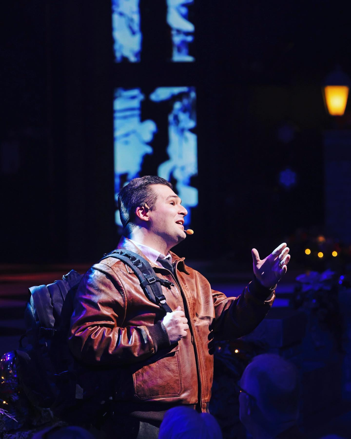 Looking out at our last week here at @amtshows , I couldn’t be more grateful to be a part of this stunning production. Thank you @andreaemccormick for creating such a beautiful show and allowing me to be a part of spreading all the Christmas cheer this season! It’s been such a pleasure working with all of the wonderful and talented cast & crew and I look forward to finishing out with a bang! Merry Christmas, Everyone! 🎄
.
.
.
.
.
#merrychristmas #happyholidays #singer #stage #entertainment #performance #winter #christmas #holiday #music #ilovemyjob