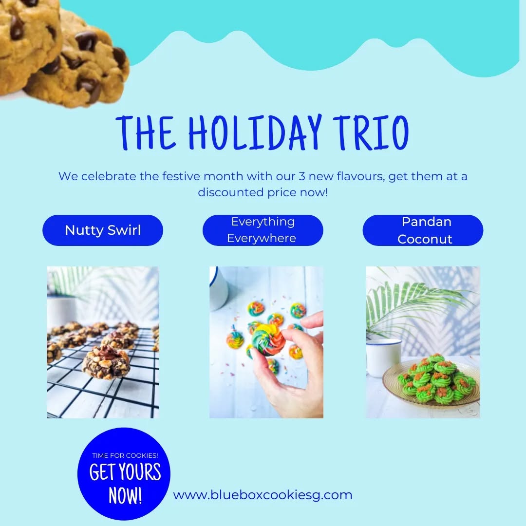 May is a great month because of the HOLIDAYS! To celebrate holidays, we came up with the holiday trio! Great for gifting, great for self indulgence!
Indulge yourself in 3 different flavours at a discounted price.
Get yours now!
