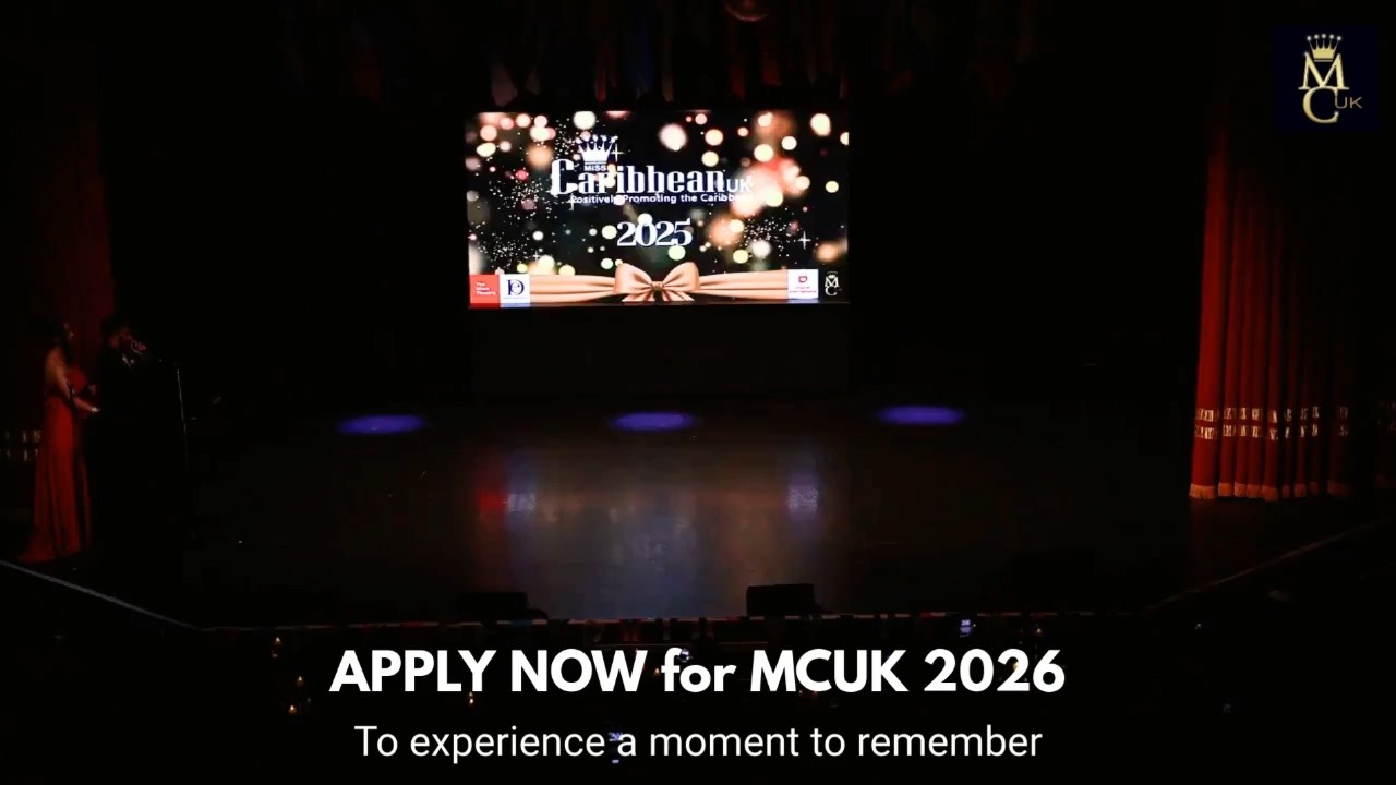 MISS CARIBBEAN UK 2026 - APPLICATIONS ARE OPEN!
Are you ready to embark on an unforgettable journey, representing Caribbean culture and showcasing your unique beauty, talent, and heritage on a national stage?
Your moment to shine is now!
Applications are officially OPEN for the Miss Caribbean UK 2026 Grand Final, scheduled for Saturday, 17th October 2026.
This is an incredible opportunity to honour your roots, elevate your voice, and inspire others through the rich legacy of the Caribbean. Our past queens have leveraged this platform to build lifelong connections, significantly boost their confidence, and achieve remarkable personal and professional goals.
Ready to step into the spotlight and become the next Miss Caribbean UK?
Visit www.misscaribbeanuk.com to apply and begin your journey of culture, empowerment, and sisterhood.
Apply today: https://www.misscaribbeanuk.com/application-form
Video by: Chris Hack
#MissCaribbeanUK2026 #BecomeAQueen #CaribbeanPride #PageantJourney #ApplyNow