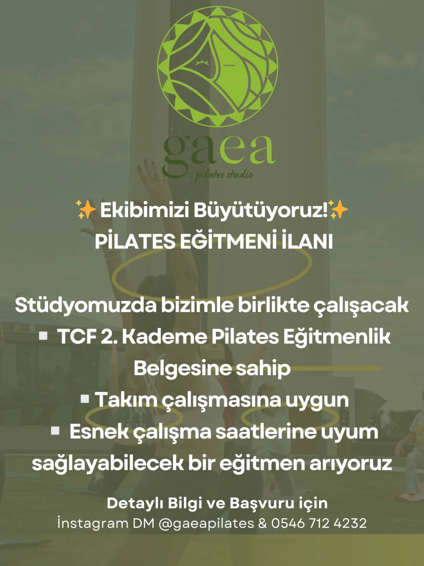 Profesyonel bir ekibin parçası olmak istiyorsan, DM'den veya iletişim numaramızdan bize ulaşabilirsiniz 💌