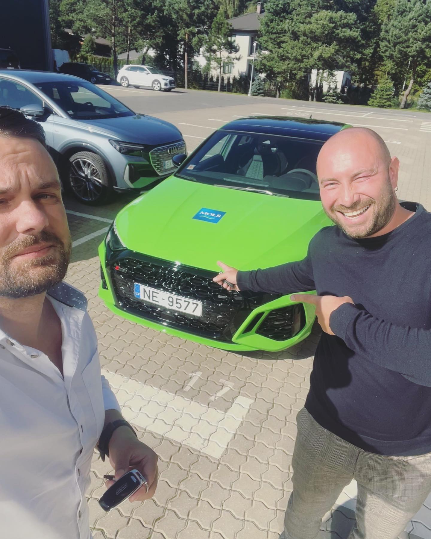 1…2…RS3 💚! Mums ļoti patīk šādas darba dienas 😏🔥