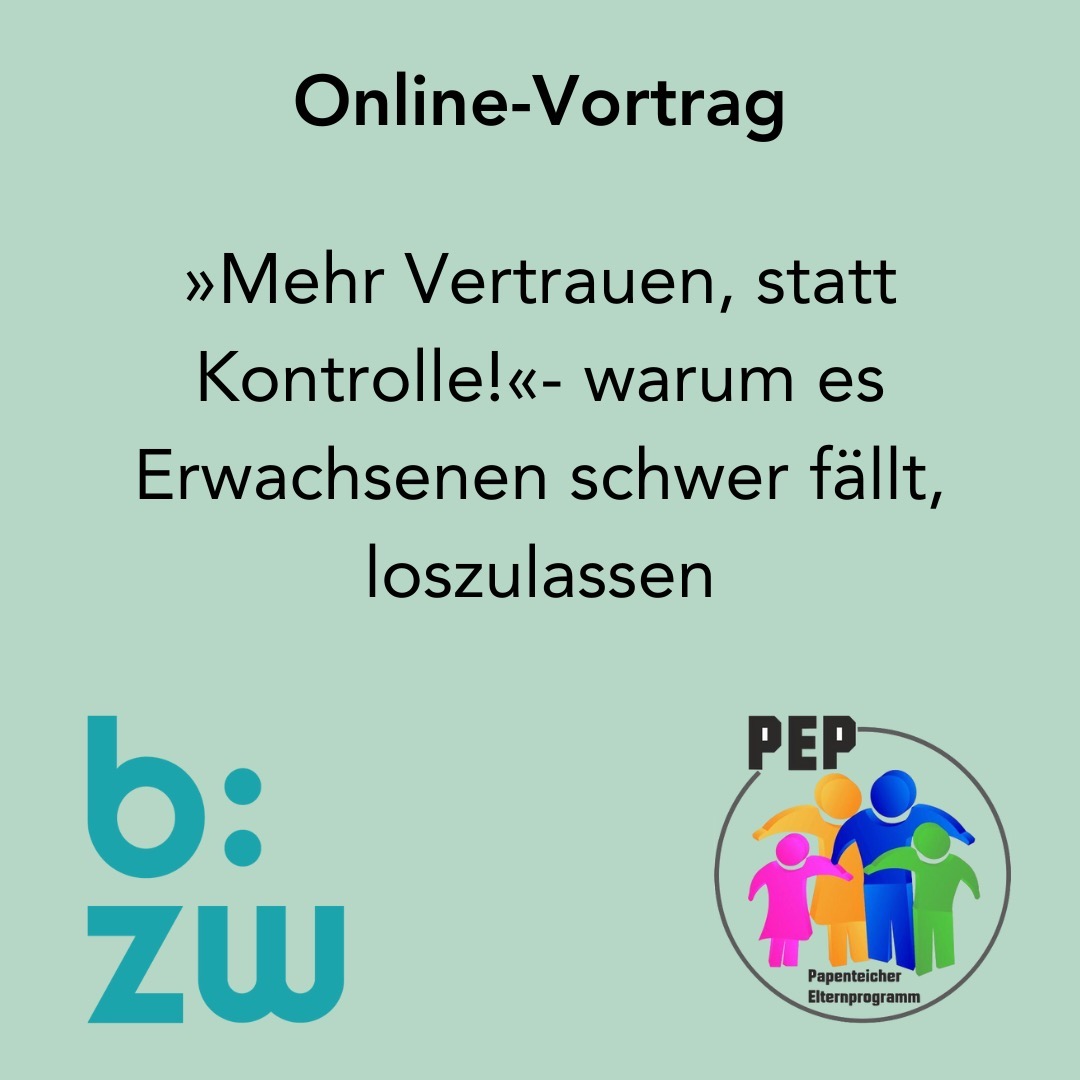 >> Online-Vortrag im Rahmen des Papenteicher Elternprogramms <<
Vertrauen als Basis gelingender Elternschaft. Wir alle kennen den alten Glaubenssatz „Vertrauen ist gut, Kontrolle ist besser!“. Wenigen unter uns ist jedoch bewusst, was es für unsere Kinder bedeutet, wenn wir ihnen mit dieser Haltung begegnen. An diesem Abend werden wir uns mit dem Thema „Vertrauen und Kontrolle“ beschäftigen und beleuchten, warum wir als Basis für eine gelingende Beziehung innerhalb der Familie den Werten Vertrauen, Gleichwürdigkeit, Authentizität und Verantwortung mehr Gewicht geben sollten.
Der Familien- und Paarberater Mario Kappenstein wird an diesem Abend alte Glaubenssätze vorstellen und diese kritisch hinterfragen. Des Weiteren stellt er die Grundwerte Vertrauen, Gleichwürdigkeit, Authentizität und Verantwortung in den Vordergrund und zeigt an nachvollziehbaren und spannenden Beispielen auf, welche positiven Auswirkungen diese auf die Beziehungen innerhalb Ihrer Familie haben.
Anmeldung unter: https://www.unser-ferienprogramm.de/papenteich/index.php