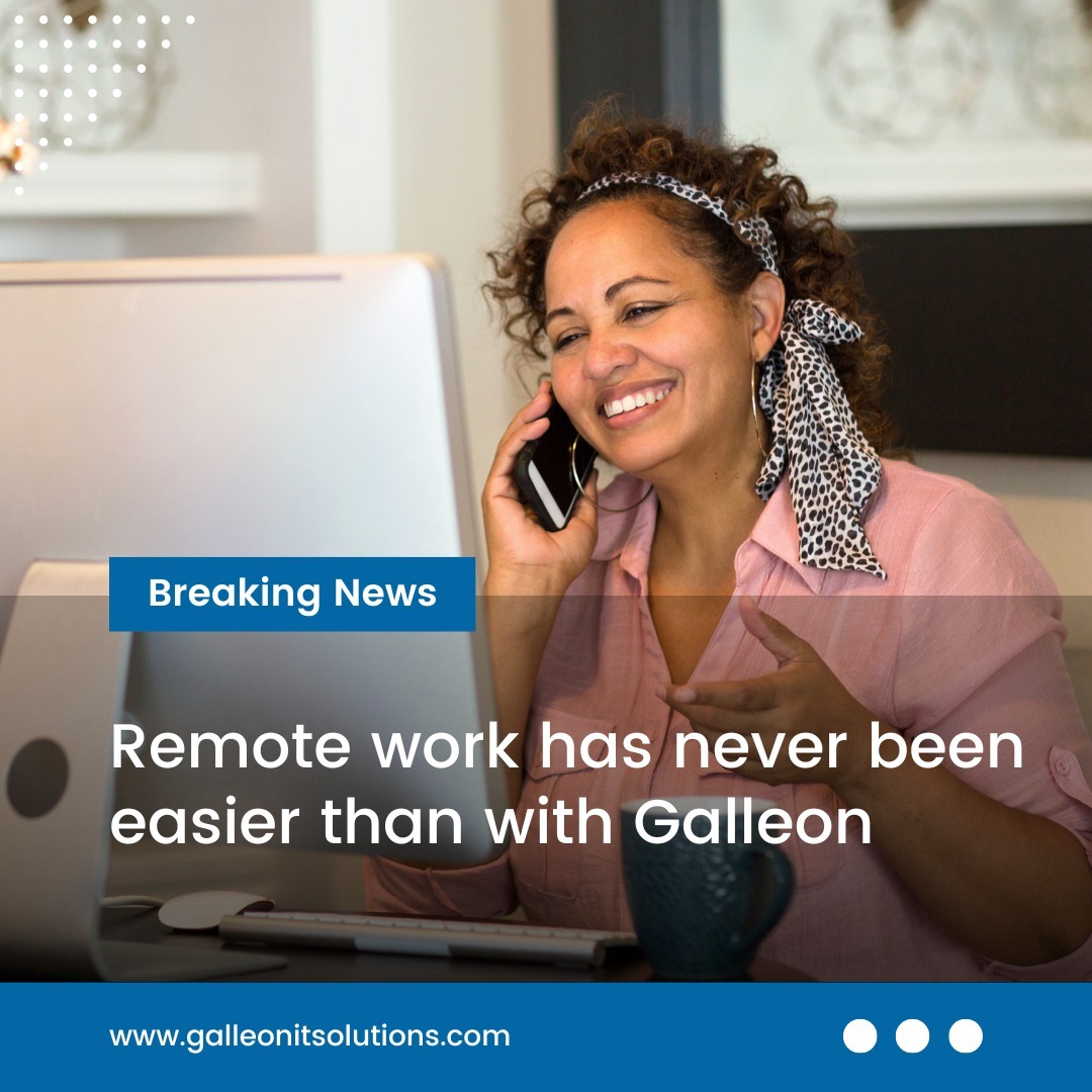 Empower your team to thrive from anywhere! 🌍✨ With Galleon, remote work becomes effortless, secure, and productive. Let's take your IT solutions to the next level. 🚀
www.galleonitsolutions.com
#RemoteWork #ITSupport #WorkFromAnywhere
