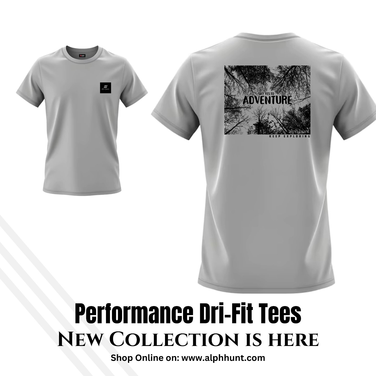 Gear up for action! Our Boys' Dri-Fit Performance Tee keeps young athletes cool, dry, and comfortable all day—perfect for running, cycling, and outdoor adventures.
Shop now at www.alphhunt.com or WhatsApp us at 58090090!