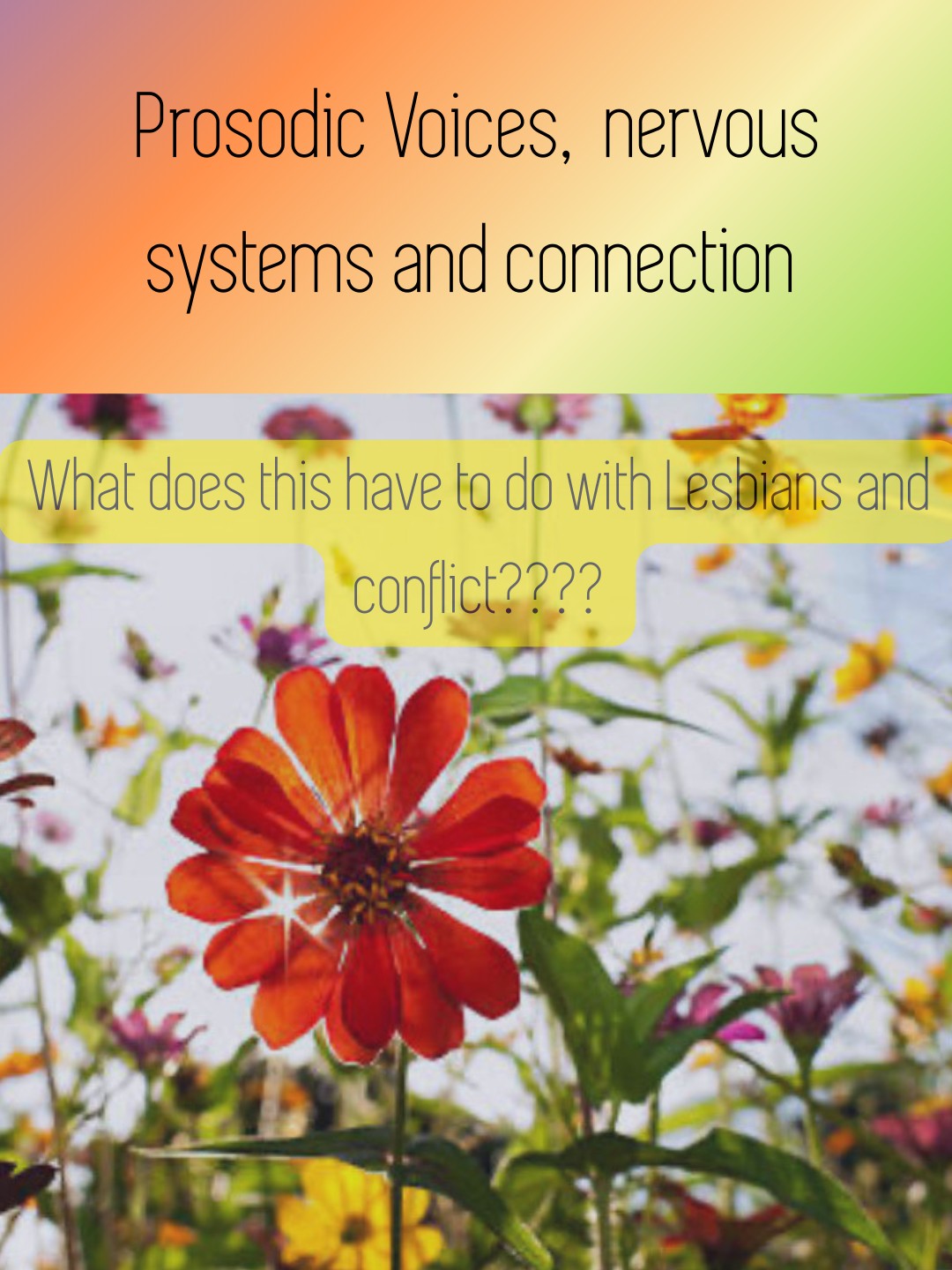 Tip on what you can do if you find yourself or your person having a reaction, which could lead to separation (or a fight) instead of connection. This is one way to help regulate yours and your persons nervous system.