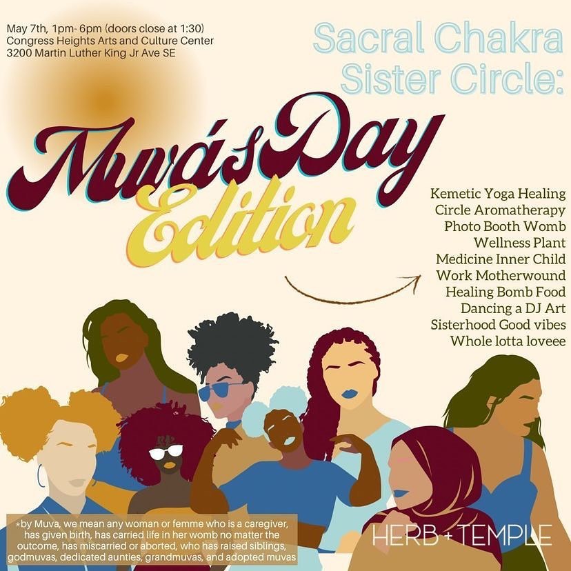This one is for the Muvas ✨
For the Muvas needing healing
For the Muvas embracing JOY
For the Muvas shifting energy that no longer serves them
For the Muvas flowing in womb repair and empowerment
Strictly ✨ For ✨Da ✨ Muvas
This Muvas Day we are flowing through Sacral Chakra healing practice. We have
Photography✨Aromatherapy healing ✨ Yoga/Meditation ✨Women/Femme Healing Circle ✨ Joy Dance flow✨
@herbandtemple is holding space and I find excitement in joining with this beautiful community @healersforliberationnetwork
We ask that all participants come
wearing orange 🧡and/or pink 💗
Visit @herbandtemple, find link in bio and sign up today ✨