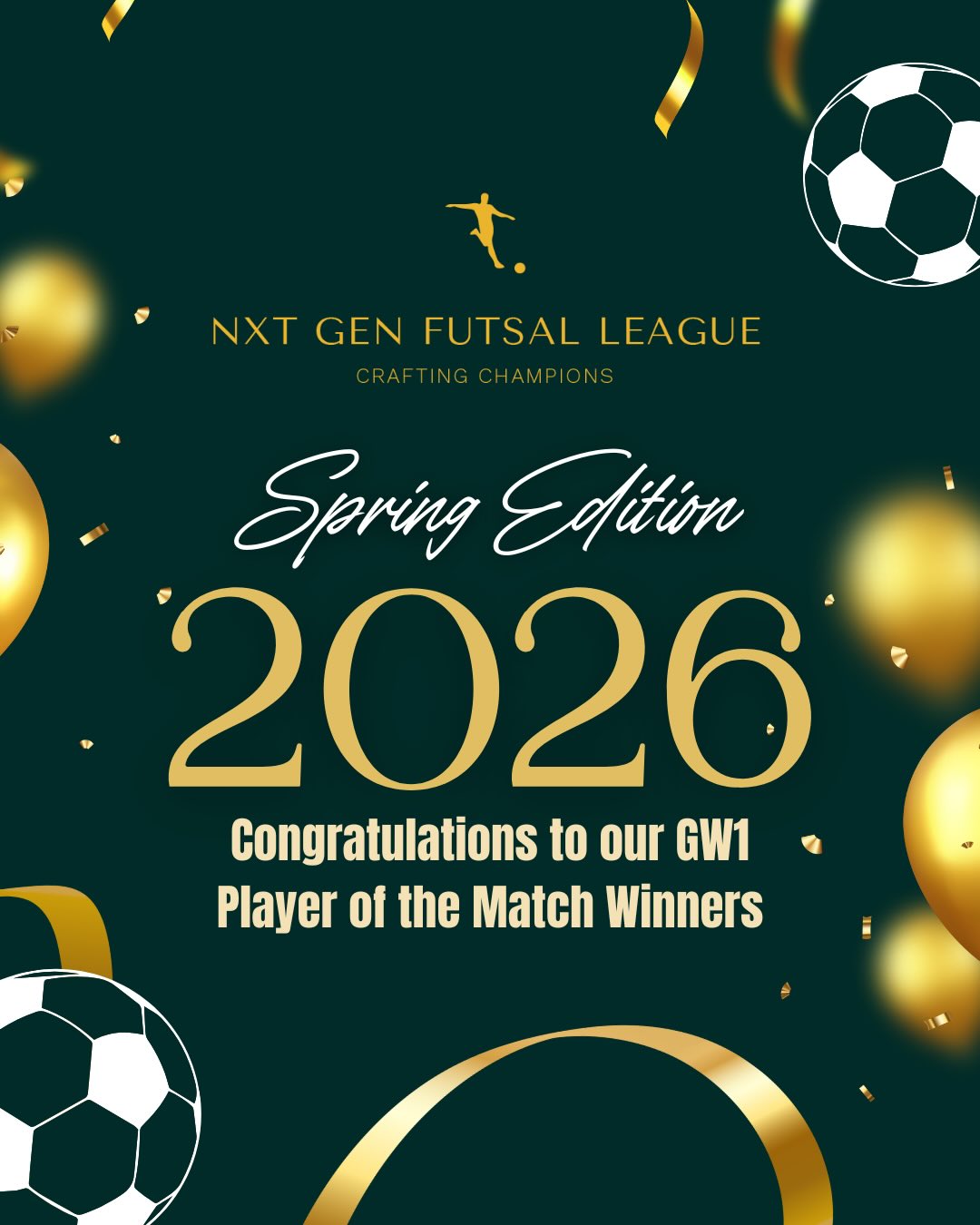 Game Week 1 is in the books and it’s time to shine a spotlight on our standout performers! 🌟⚽
Congratulations to all our U10&14 Player of the Match award winners