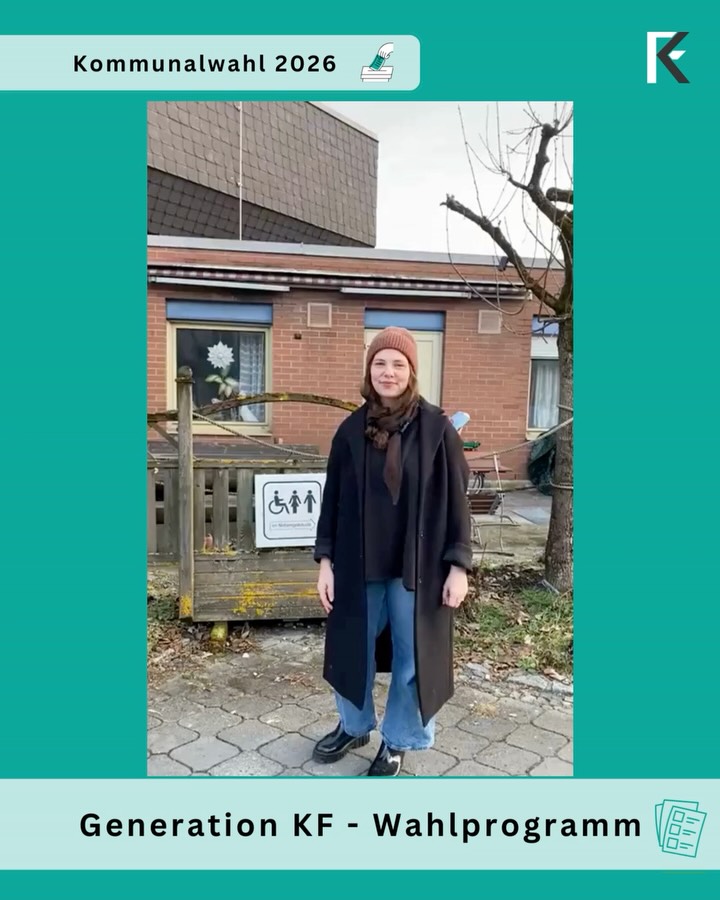 Teilhabe beginnt mit Zugänglichkeit.
Wir wollen ein barrierefreies Kaufbeuren.
Barrieren gibt es nicht nur am Bahnhof oder bei Treppen. ♿
Es gibt sie auch in Formularen, in komplizierter Sprache oder in Abläufen der Stadtverwaltung, zum Beispiel für Menschen mit Hör- oder Sehbehinderung.
Darum setzen wir uns für echte Barrierefreiheit in Kaufbeuren ein. Ein wichtiger Schritt war die barrierefreie Bürgerversammlung, die im Oktober erfolgreich stattgefunden hat. 💛
Wir bleiben dran!
#generationkf #generationkfwahlkampf #generationkfwahlprogramm #generationkfkommunal2026 #kaufbeuren