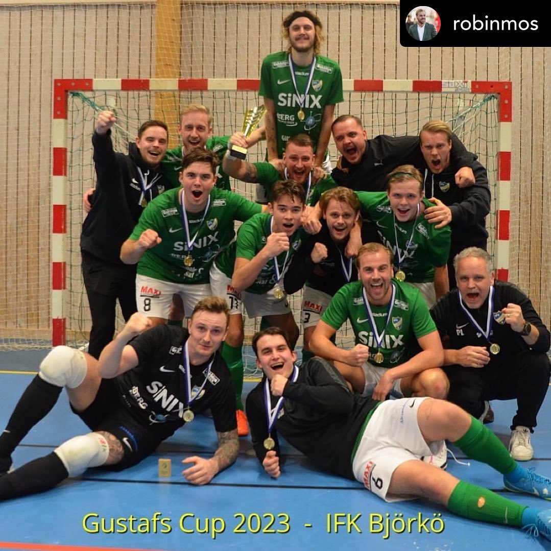 Proud partners to IFK BJörkö! 🥳🤩❤️⚽️
Gustavs Cup 2023 🏅🥇
@robinmos
@ifk_bjorko_herr
@sinixgroup
#teamwork
#lovethisteam
#soccer
#winners