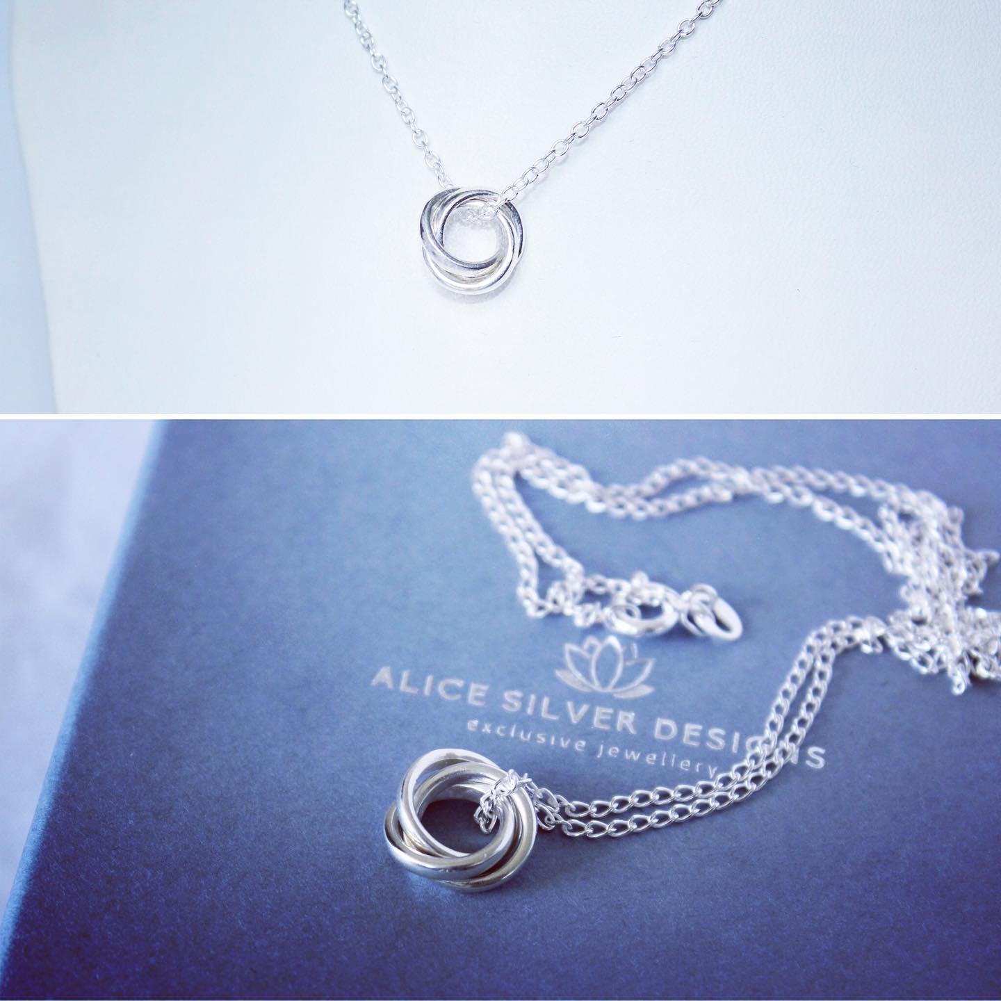 We’re back from holiday and back at the bench! There’s lots of cute little pendants to go one the website soon, this one is a mini version of the hugely popular Russian wedding ring. #handmadesilverpendant #russianweddingringstyle #russianweddingringnecklace #handmadeinscotland #alicesilverdesigns