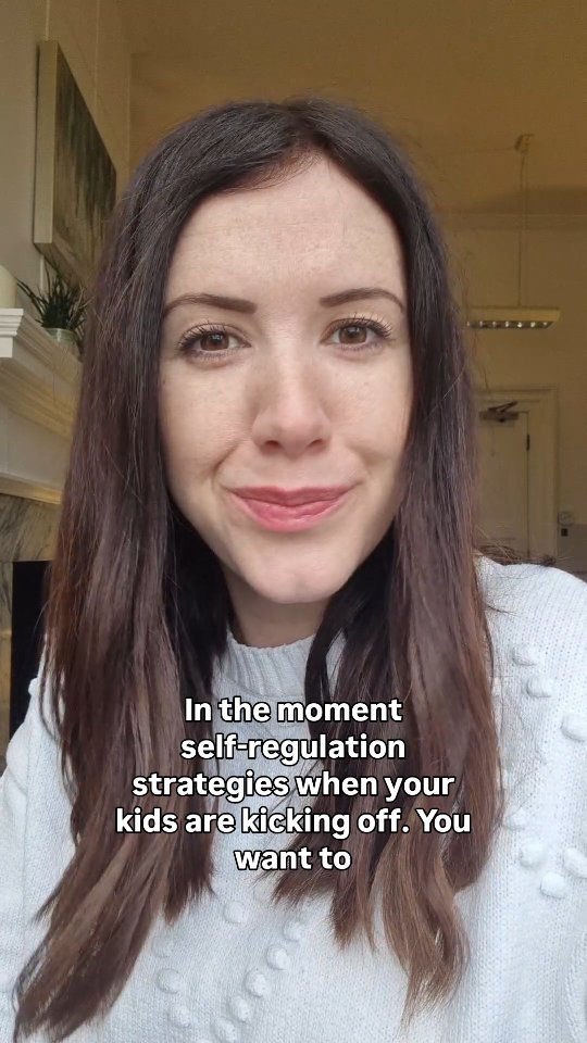 Confession - sometimes I don't regulate well in the moment because I don't want to.
It's not that I don't know how - it's that I'm unable to choose it.
I'm mad, so so mad. I feel like they are being unreasonable and I'm fed up of having to be the one who always digs deep and regulates everyone.
Of course, I'm the adult. That's part of my role as a parent. They aren't able to do that yet.
But that knowledge doesn't always instantly stop my raw emotional reaction of "I'm not calming down! I shouldn't have to!"
But even this awareness is so helpful to me, I can now notice it in the moment.
I can say to myself "oh yeah, I'm doing that stubborn, reactive thing again" and then sometimes I'm able to choose to regulate.
And sometimes it takes me a little longer.