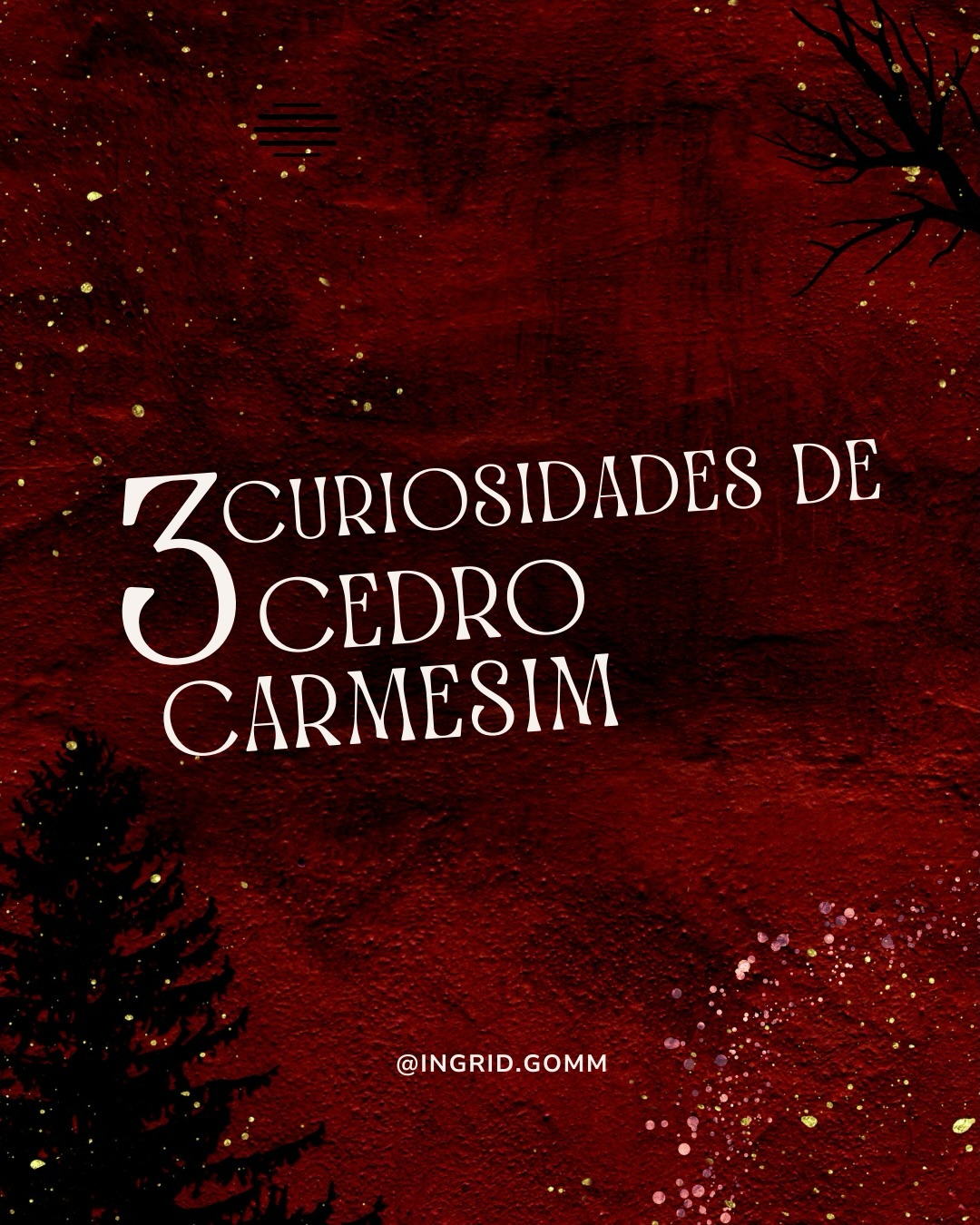 Cedro Carmesim não é uma continuação de A Ascensão.
Mas também não está fora desse mundo.
Algumas histórias se cruzam.
Personagens atravessam livros.
A trama acontece em outro continente, e cada obra pode ser lida de forma independente.
O cenário muda.
Novas histórias surgem.
A magia se revela sob outra perspectiva.
Rostos conhecidos retornam.
Mas o que realmente permanece é o peso das escolhas e as marcas que elas deixam.