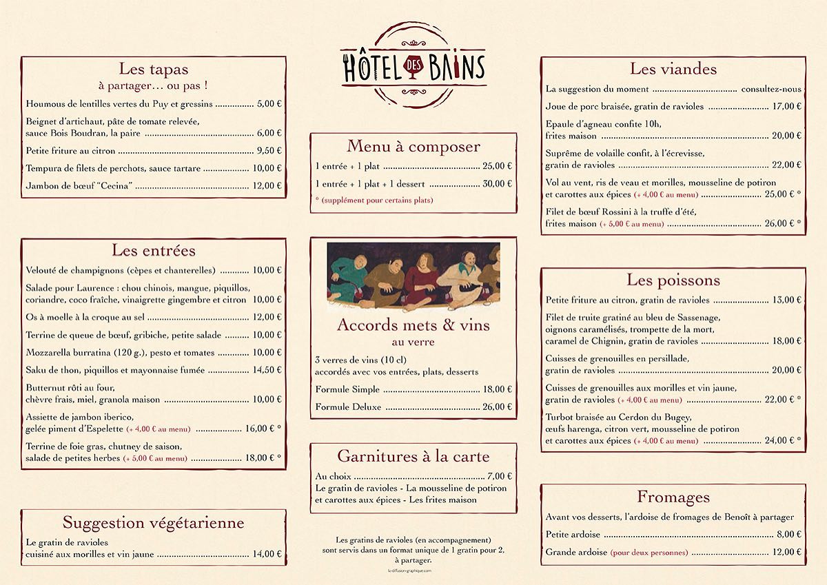 Menu D’Automne 👩🏻🍳🍽❤️
#nouveaumenu #cartedautomne #bistro #cheffe #produitdesaison #faitmaisoncuisine #foodlover #bonproduits #produitdeterroir #hoteldesbainscharavines #hdbteam