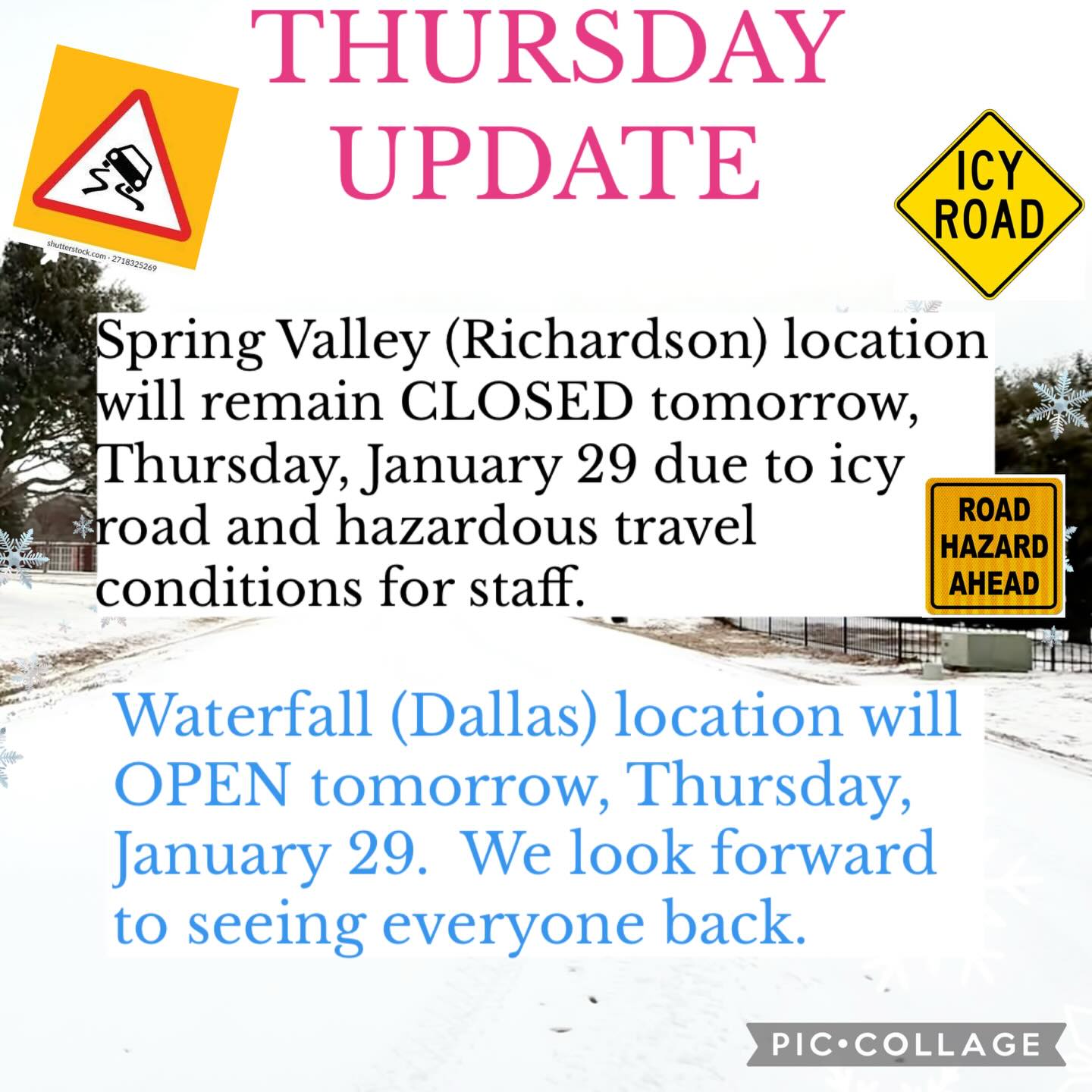 Thank you for your flexibility, understanding and patience as we work through these wintry conditions together. please stay safe and warm and continue to check RISD website and our social media for updates.