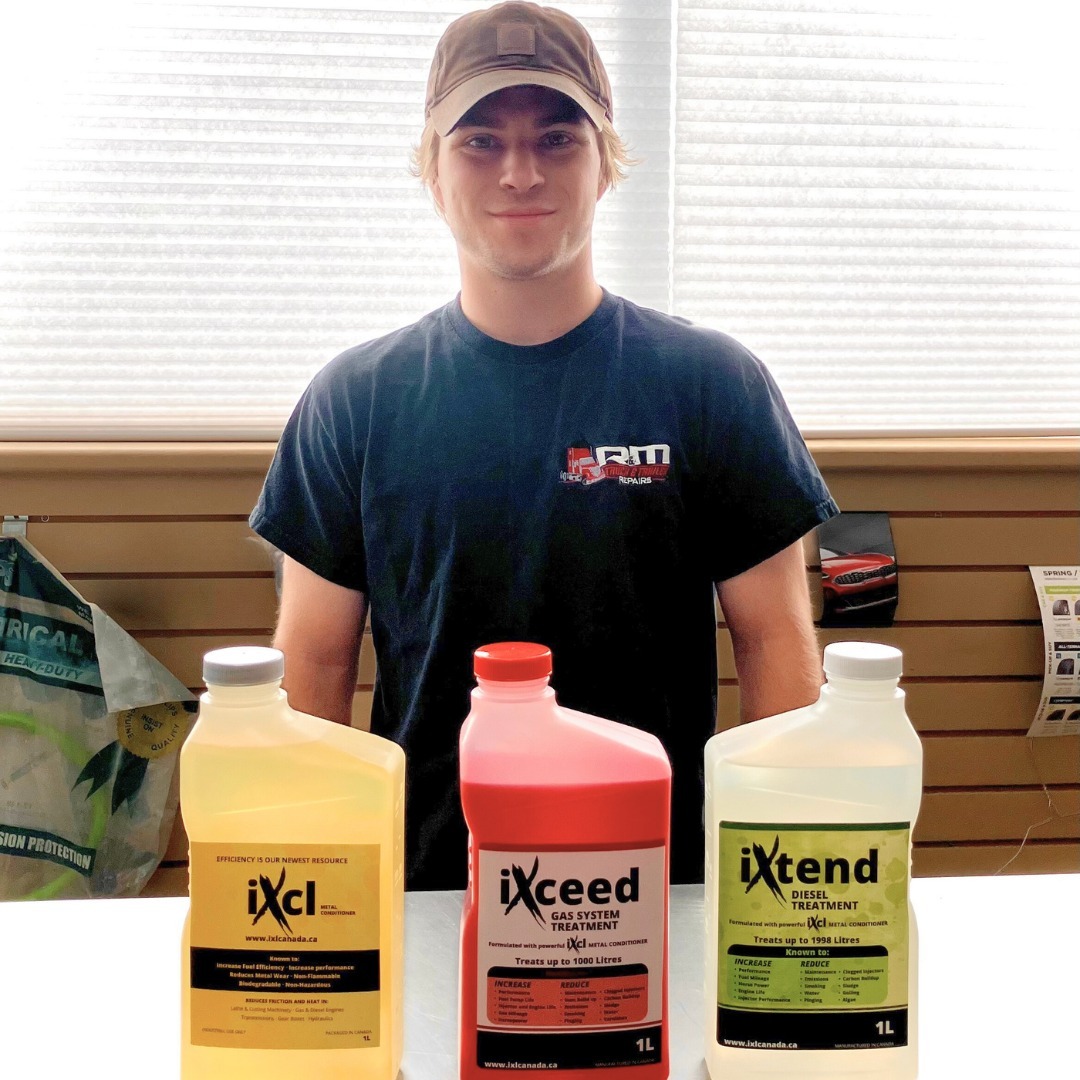 Introducing three new products that we have in from IXL Canada!
👉 iXcl - Metal Conditioner
Reduce metal on metal friction to increase equipment performance
👉 iXceed - Gas Additive
Increase system performance and fuel efficiency
👉 iXtend - Diesel Fuel Additive
Protects and lubricates the top end of the motor, while also increasing fuel efficiency