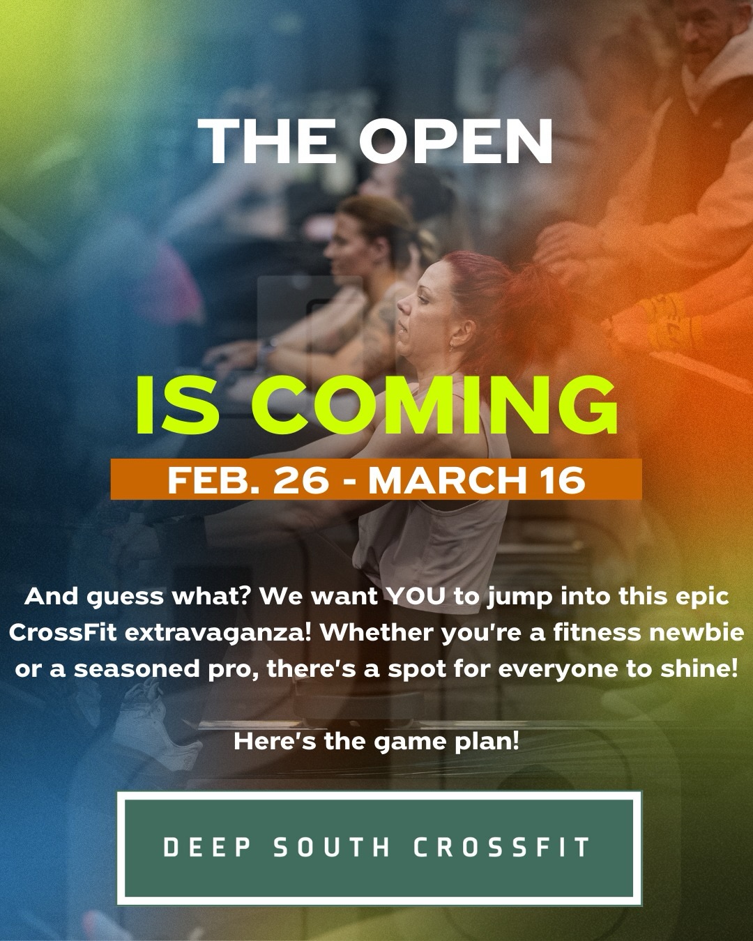 THE OPEN IS COMING…..
Register with the link in the bio and JOIN US!
Are you registering?