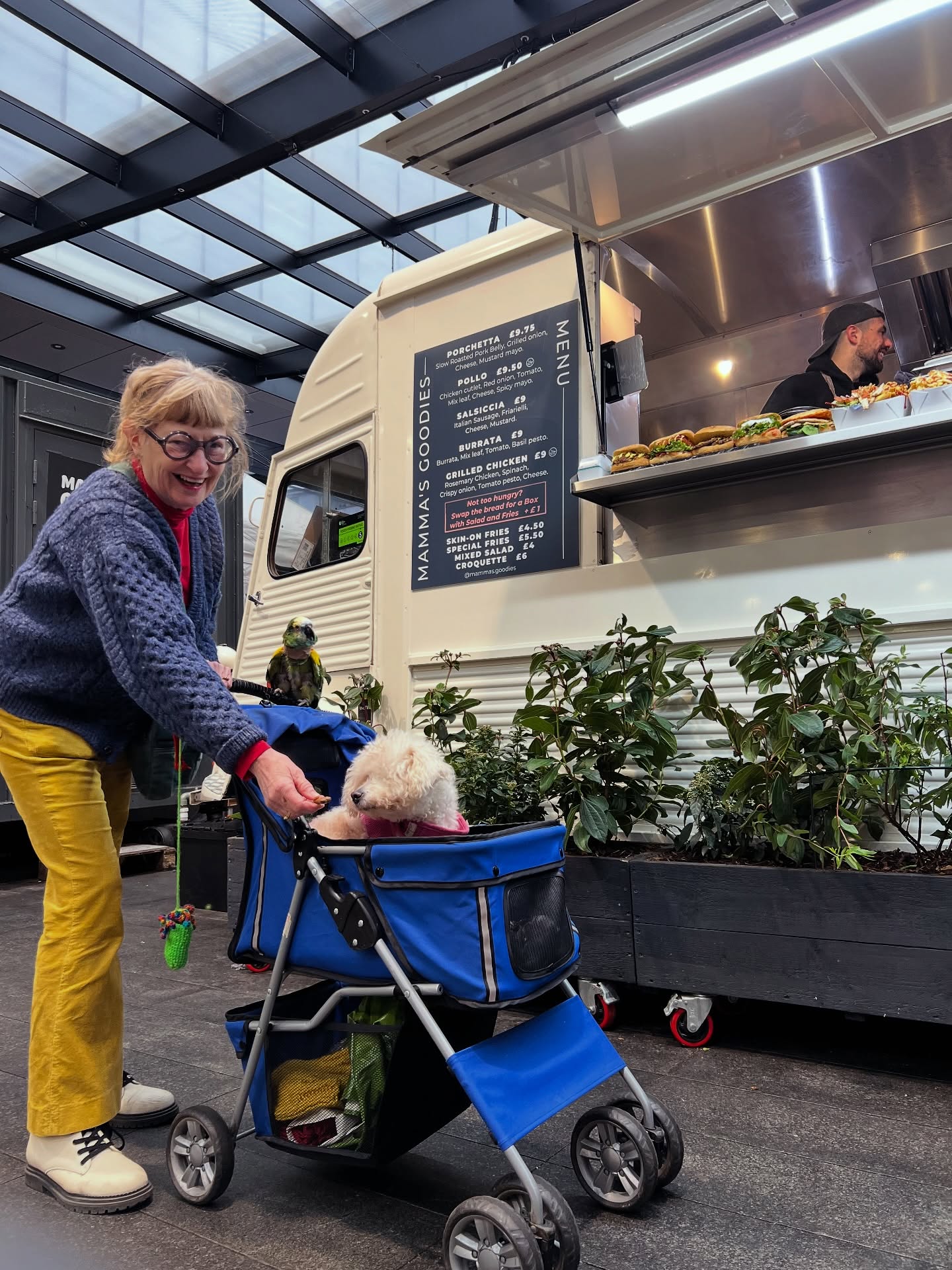 💕 The Joy of Spitalfields
Our market wouldn’t be the same without our wonderful neighbors! 🙏
A huge highlight of our day is always seeing the lovely Deborah aka @ivyofspitalfields, her lovely pup, and parrot bringing so much colour and joy to #SpitalfieldsMarket! 🦜🐶
Deborah is not just a sweet soul—she’s an immensely talented artist with the biggest heart. Running into her and her amazing animal friends is the sweetest surprise that always makes our day brighter!
We’re so grateful to share this special community with inspiring people like you, Deborah. Thank you for spreading so much happiness! ✨
Come visit us both in the market!
📍 Mamma’s Goodies (Panini & Coffee)
📍 @ivyofspitalfields (Beautiful Art & Positivity)
#StreetFood #MarketLife #LondonMarkets #CommunityLove #LocalHeroes #LondonStreetFood #EastLondon #SpreadJoy #MammasGoodies #IvyOfSpitalfields