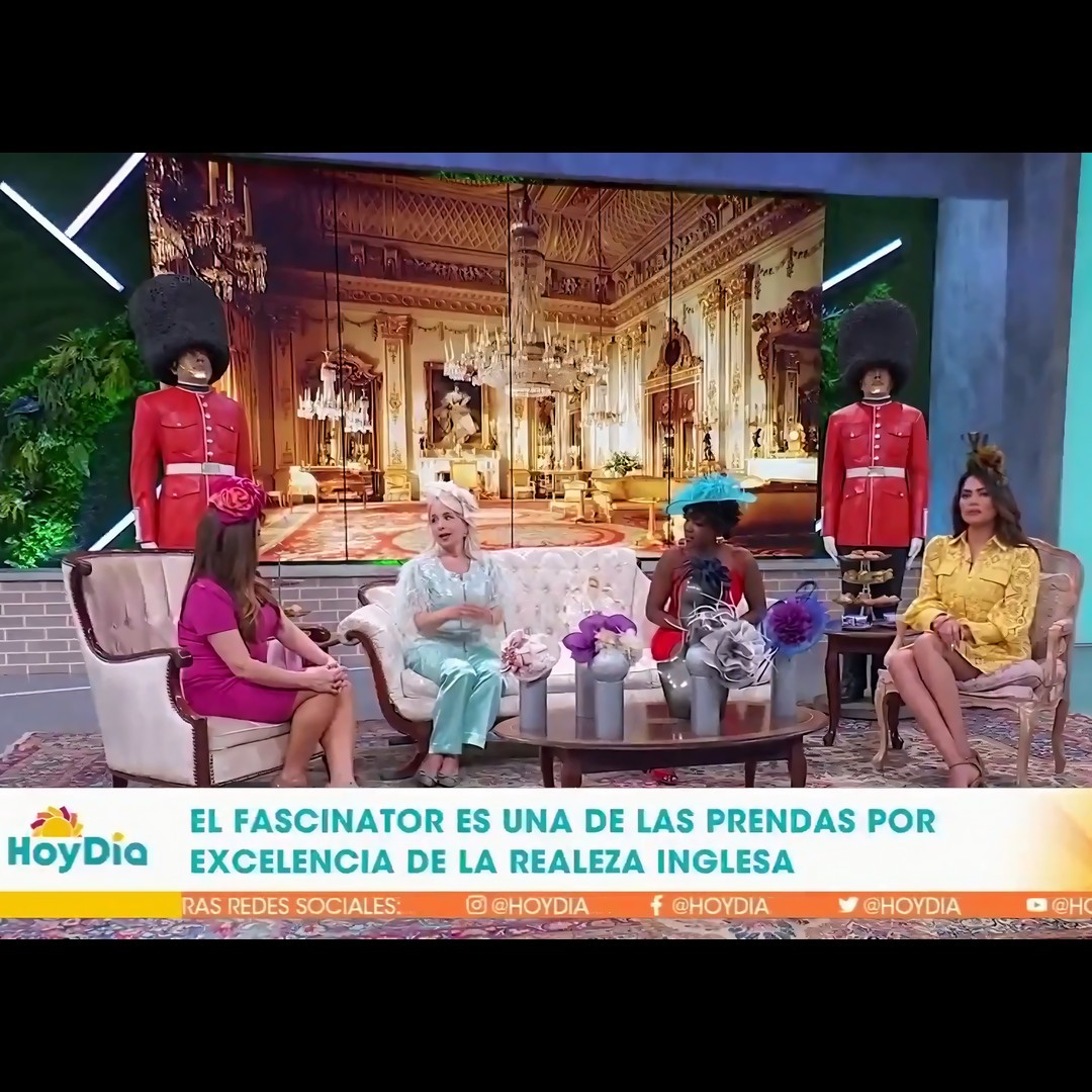 Check out Miami's own Tammy Apostol on Telemundo's "HoyDia" show! Tammy was recently interviewed about the fashion and headwear with regards to the inauguration of King Charles. Some of TA Couture's unique and stylish creations were featured on the show. We are so proud of Tammy and can't wait to see what she designs next!
See the full video here: https://youtu.be/xE9-oTfc2cU
Thank you @karina.agudelo @menchaca.oficial @andreamezamx @chikybombomreal @telemundo @hoydia
#MiamiFashion #HoyDia #Telemundo #InaugurationStyle #KingCharles #designedinmiami #fascinators #fashion #fashiongram #fashionista #fashionpost #instafashion #luxury #miamifashionblogger #miamistylist #millinery #millinerycouture #millinerydesign #style #styleblogger #styles #stylish #tacouturemiami