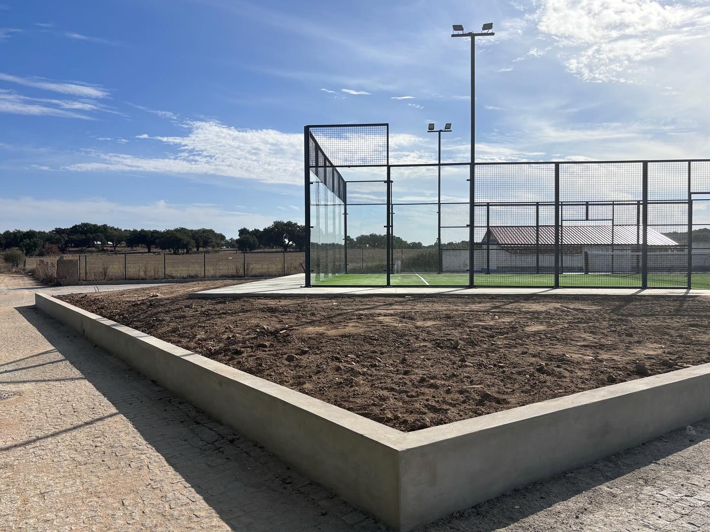 Espaços públicos de recreio
#obra #construction #landscapearquitecture #arquiteturapaisagista #padel
