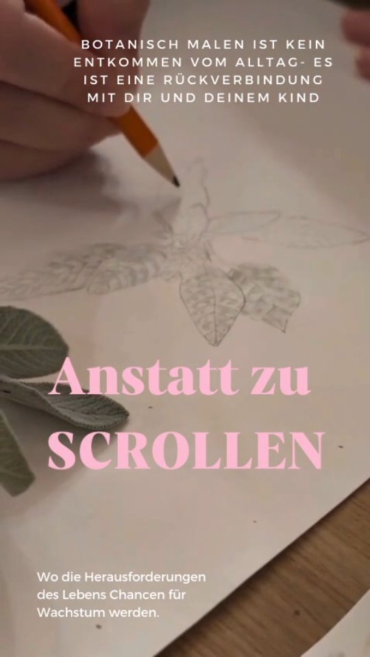Hast du schon mal deinem Kind oder deinem Partner, der Freundin zugeschaut beim rumscrollen im Handy?
Konntest du echte, tiefe Freude wahrnehmen?
Nein, nicht kurze Belustigung, nicht oberflächliche Stimulation...
Willst du Freude in euer Leben bringen, die euch auch fordert, wo ihr gerne lernt und das Ganze euch auch noch verbindet?
In der Pingere vita Werkstatt lernst du das Leben zu malen.
Fernab von Belustigung und Konsumation.
Kein Weglaufen von Alltag und Problemen.
Das Botanische Malen nach Alexander von Humboldt fordert dich sowie dein Kind.
Ja, es fördert die Konzentration und trainiert eurer beider Intelligenz, auf ungewöhnliche Weise.
Es ist ein Ort, wo du die Herausforderungen des Lebens als Chancen für Wachstum begreifst.
Wann ist der Kurs etwas für dich und dein Kind:
- ...die "Lass mich einfach in Ruhe"- Atmosphere überhand genommen hat
-...wenn es dir weh tut, dass dein Kind schon wieder am Handy sitzt.
-...wenn du miteinander botanisches Malen lernen willst und so die Natur erforschen. Du als Mama, mit deinem Kind.
-...du deine Verbindung zu deinem Kind stärken willst durch eine Tradition, die dich und dein Kind rückverbindet.
-...wenn ihr fröhliche, schöne Zeit miteinander verbringen wollt und ihr euren Forschergeist wecken wollt.
Onlinekurs botanisches Malen nach Alexander von Humboldt
in der Pingere vita-Werkstatt
Schnuppertermin kostenlos für Dich und Dein Kind
WANN: Do. 29.1. 2026
14-15:30 Uhr
Hol dir den LInk bei mir: Anita.kurzbauer@gmail.com
www.alba.or.at
Zitierten Text anzeigen