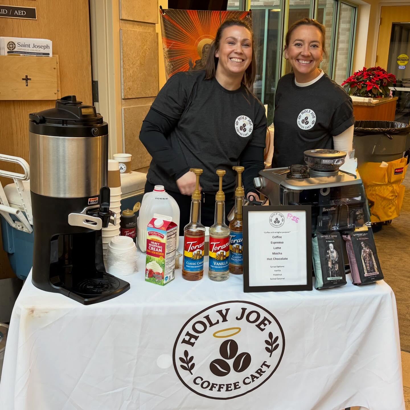 It was a great first event this morning at St. Joseph’s in WSP. What a wonderful community. We look forward to more events there!