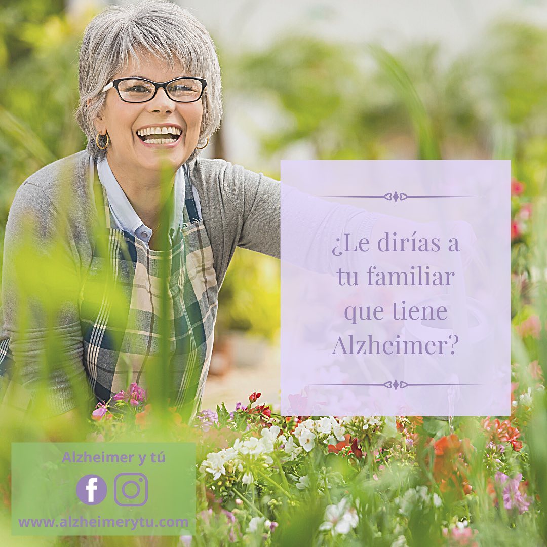 ¿Le dirías a tu familiar que tiene Alzheimer?
Cualquiera que sea la decisión que tomes, debe ser basada en lo que es mejor para el enfermo, y en lo que la persona hubiese deseado.
El tema trae a colación la importancia de discutir con nuestra familia, asuntos que se suelen evadir.
Lee más sobre este tema en el siguiente artículo de nuestro blog: 👇
http://alzheimerytu.com/como-saber-si-debo-decirle-a-mi-familiar-que-tiene-alzheimer/ (link en bio)
¡Feliz día! 💜
#alzheimerytú #alzheimersdisease #enfermedaddealzheimer #alzheimersawareness #Alzheimer #alzheimerenPuertoRico