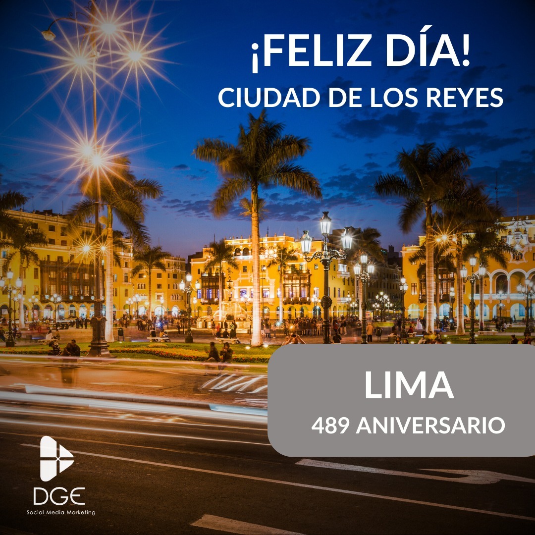 🎉 ¡Felices 489 años, Lima! 🎂✨ En este día especial, celebramos la rica historia, la cultura vibrante y la belleza de nuestra querida ciudad que ha sido hogar de incontables historias y sueños a lo largo de los siglos. 🏰🌆
Desde sus callejones llenos de historia hasta sus modernos rincones, Lima sigue siendo un faro de tradición y vanguardia. 🇵🇪❤️ Únete a la celebración, comparte tus momentos favoritos en Lima y cuéntanos qué hace especial a esta ciudad para ti. ¡Que viva Lima por muchos años más! 🥳🎈 #FelizAniversarioLima #489AñosDeHistoria #OrgulloLimeño 🌟🏙️