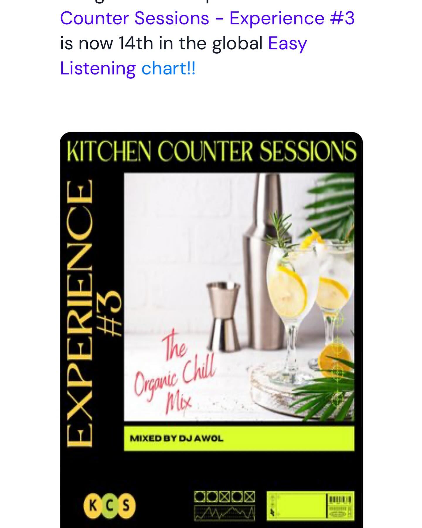 Thanks to everyone and anyone who listened! Last week’s mix reached number 14 in the charts.