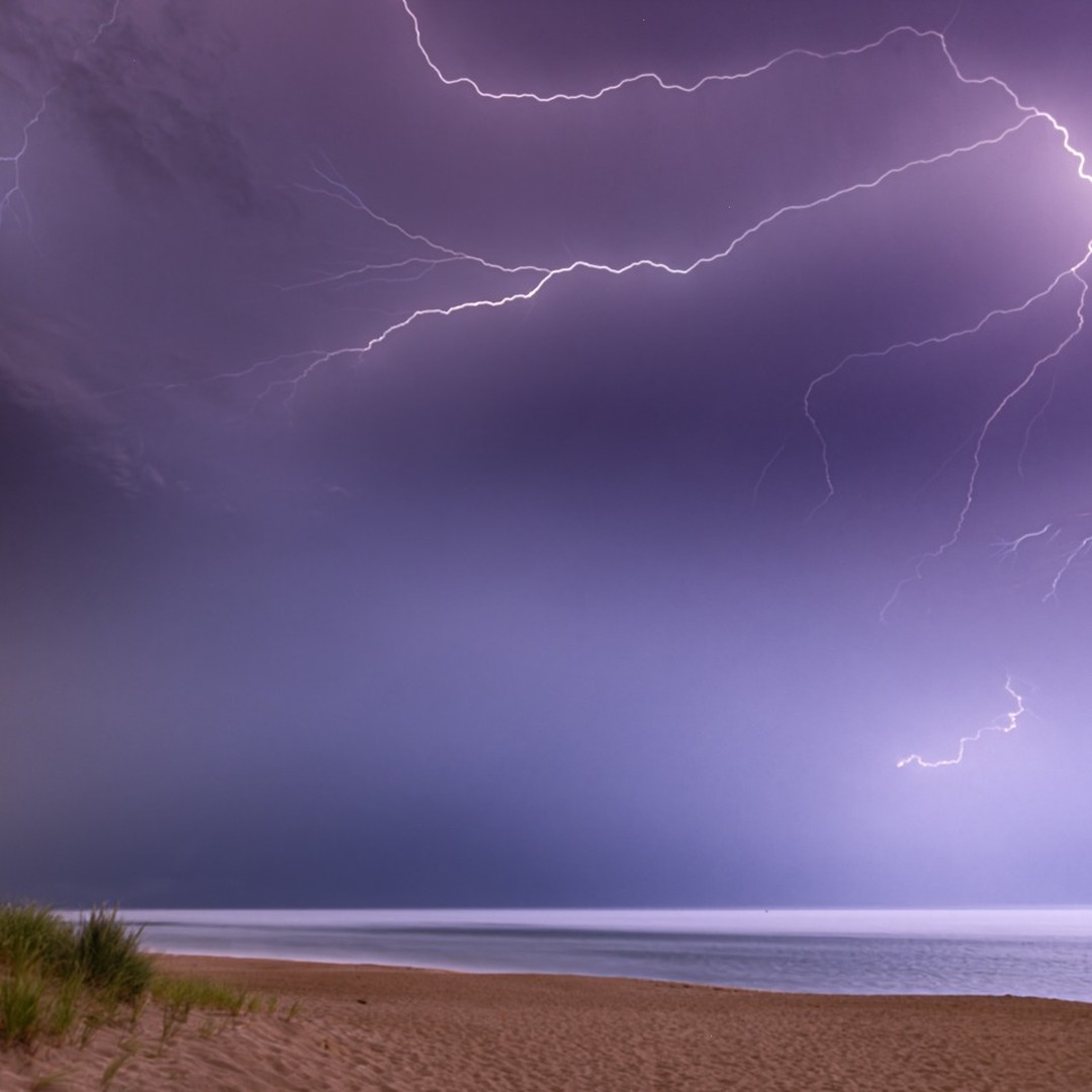 My first (relatively successful) attempt to capture lightning. Seabrook Beach is so generous with its gifts. It surprises me with its sandbars and sand dollars. It is a treasure trove for beach combers looking for shells and other found things. And nothing beats watching nature's fireworks over the ocean. Thank you, Seabrook!
#seabrooknh
#lightning
#summer
#vacation
#beach