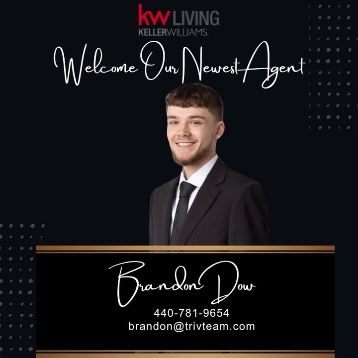 🌟 Exciting News at KW Living! 🌟
Join us in extending a warm welcome to the newest member of our KW Living family, joining the Triv Team, Brandon Dow! 🏡🎉 Brandon hails from Cleveland, Ohio. As a young and enthusiastic real estate agent, he's eager to fulfill your needs and help you achieve your real estate goals. Brandon, we're thrilled to have you on board, bringing your skills and enthusiasm to our team.
Here's to a successful journey filled with growth, achievements, and wonderful experiences. 🚀🌈 If you have any words of wisdom or warm wishes for Brandon, feel free to share them below!
Welcome to the KW Living family, Brandon! 🤝💙
#KWLiving #Welcome #RealEstate #DreamHome #Cleveland #NewMember #ExcitingJourney #HomeBuying