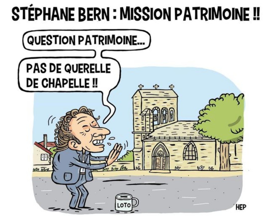 Merci au dessinateur cantalou @Hep
pour ce dessin 😀😉
On croise les doigts 🤞 pour que le projet de restauration soit choisi par le loto du patrimoine.... @stephane.bern.officiel
@fondationdupatrimoine
#missionpatrimoine #MissionStéphaneBern #LotoPatrimoine #sainteanastasie #eglise #loto #croisonslesdoigts #partager #cause