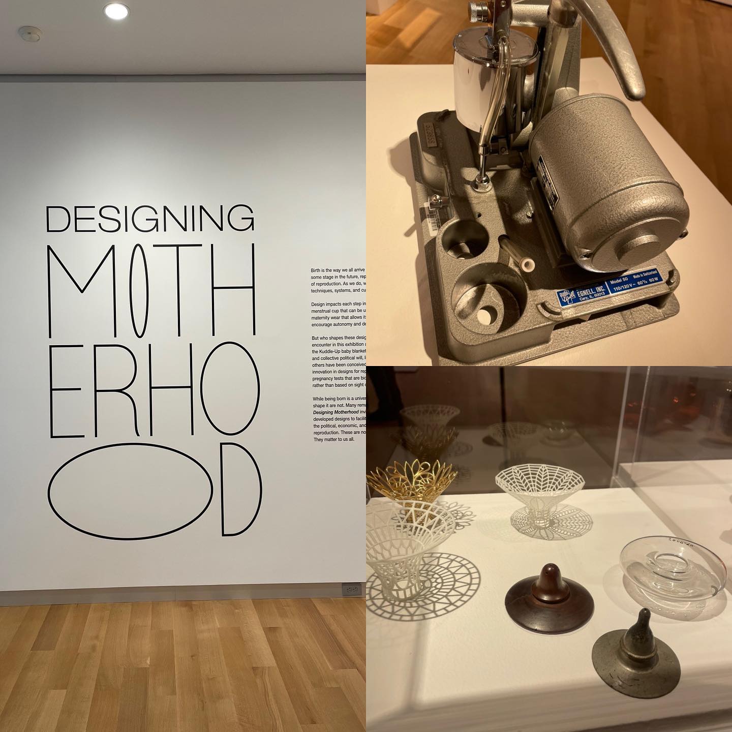 Check out that pump and those nipple shields! @designingmotherhood