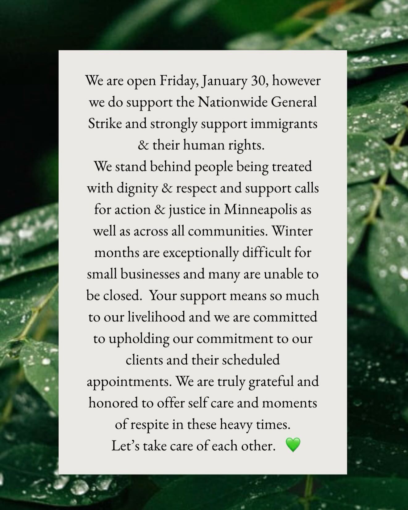 To support local immigrant communities , please check out @somoslawrence 🙏🏽💚