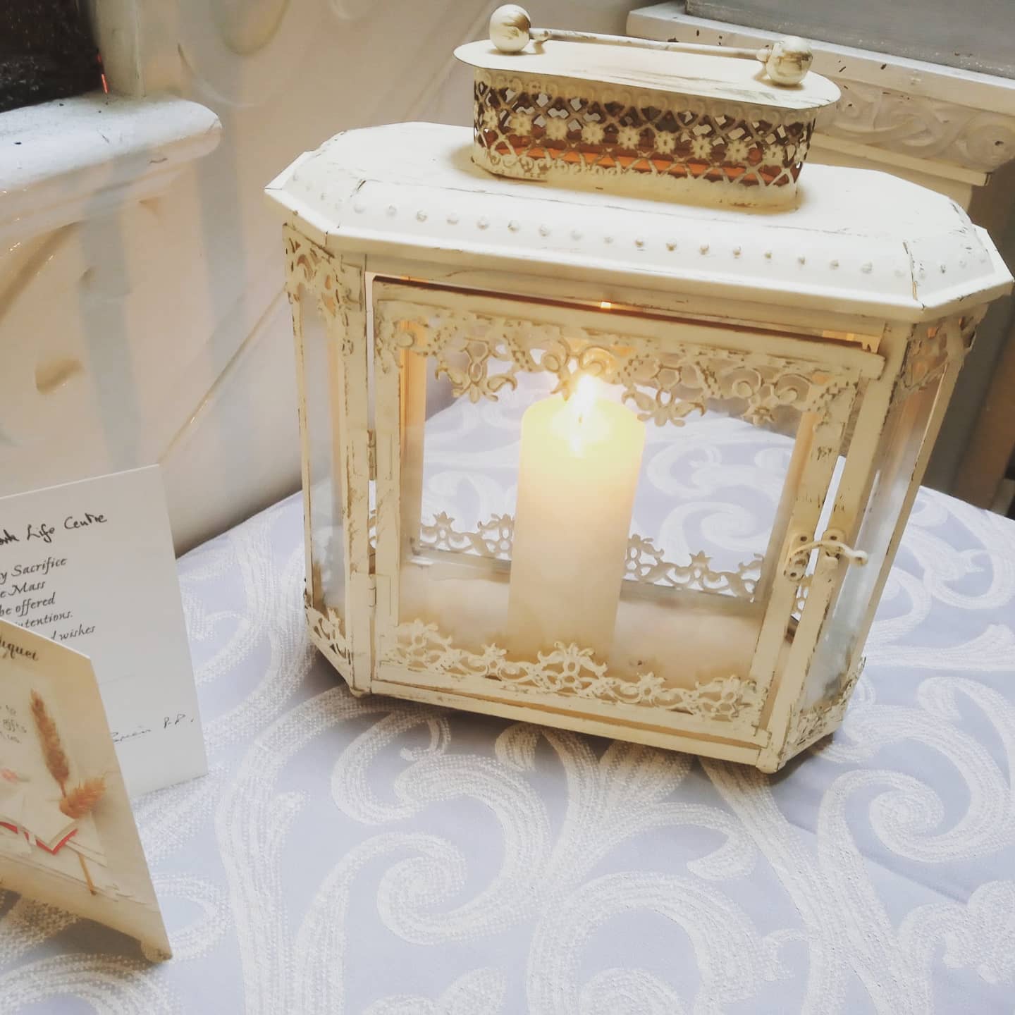 #LeavingCert2021 Exam candle lighting in Sunday's Well. Will keep it burning for each session. Wishing everyone well 🕯️