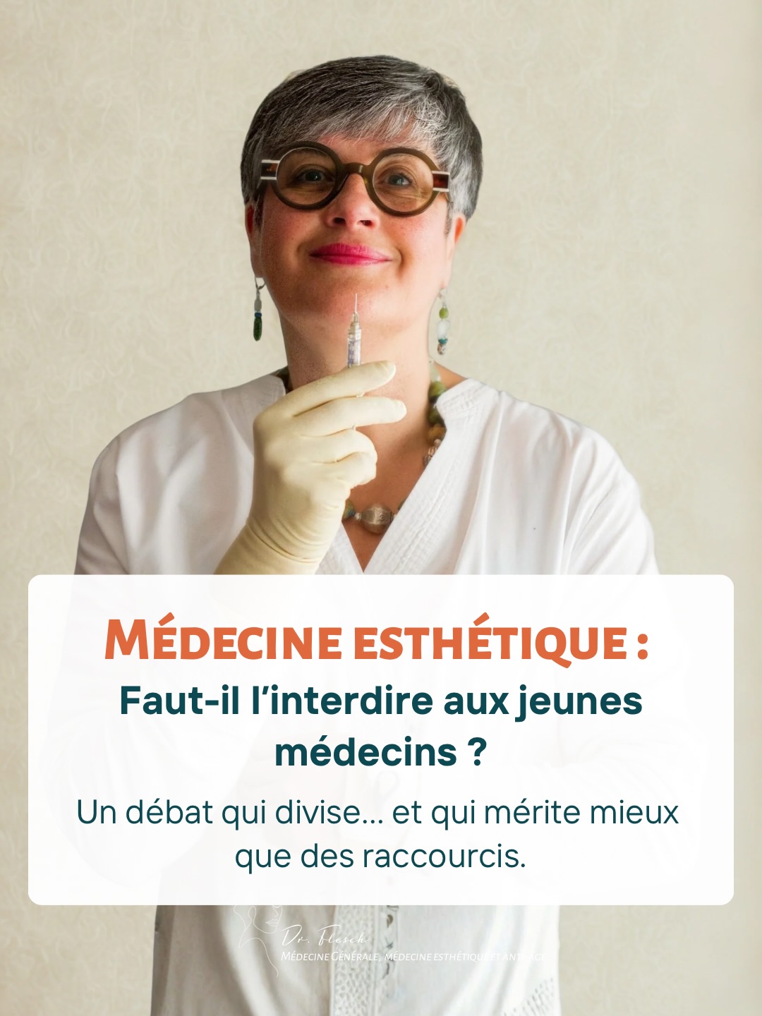 Interdire la médecine esthétique aux jeunes médecins : bonne ou mauvaise idée ? 🤔
Le Conseil de l’Ordre y réfléchit sérieusement face à la pénurie de généralistes.
Mon avis ? Contraindre n’a jamais fait avancer les choses. ❌
Ce qui marche, c’est valoriser la médecine générale ET laisser nos médecins construire leur pratique en conscience. ✨
Pour moi, la richesse de mon métier, c’est justement cette diversité : générale, esthétique, homéopathie, micronutrition... Chaque facette me nourrit et enrichit la prise en charge de mes patients. 💚
Parce qu’un médecin épanoui = des patients mieux accompagnés. 🙌
Et vous, votre avis sur la question ? 💬