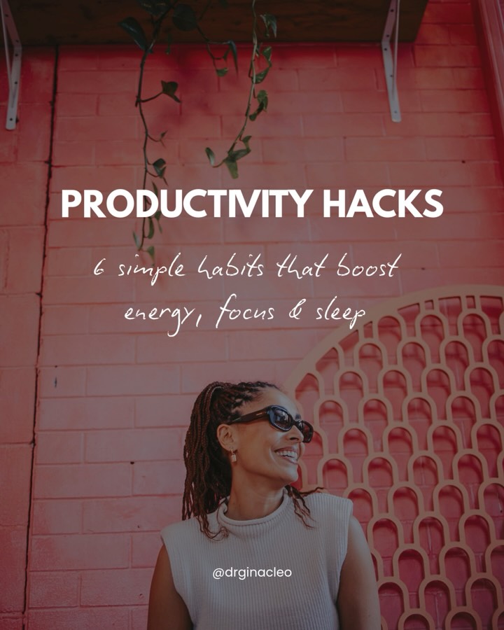 🫣We’re quick to blame motivation, discipline, or willpower when energy drops or focus disappears.
But a lot of the time, it’s just biology being ignored.
Your brain and body run on rhythms — light, rest, movement, timing. When those rhythms are off, even the best intentions feel hard. When they’re supported, things start to feel… easier. 😌💃🏽
No extreme routines. No optimisation obsession.
Just small, well-timed behaviours that work with your nervous system instead of against it.
You don’t need to do all of these.
Start with one. Let your biology do the heavy lifting.🏋🏽♀️
Xx