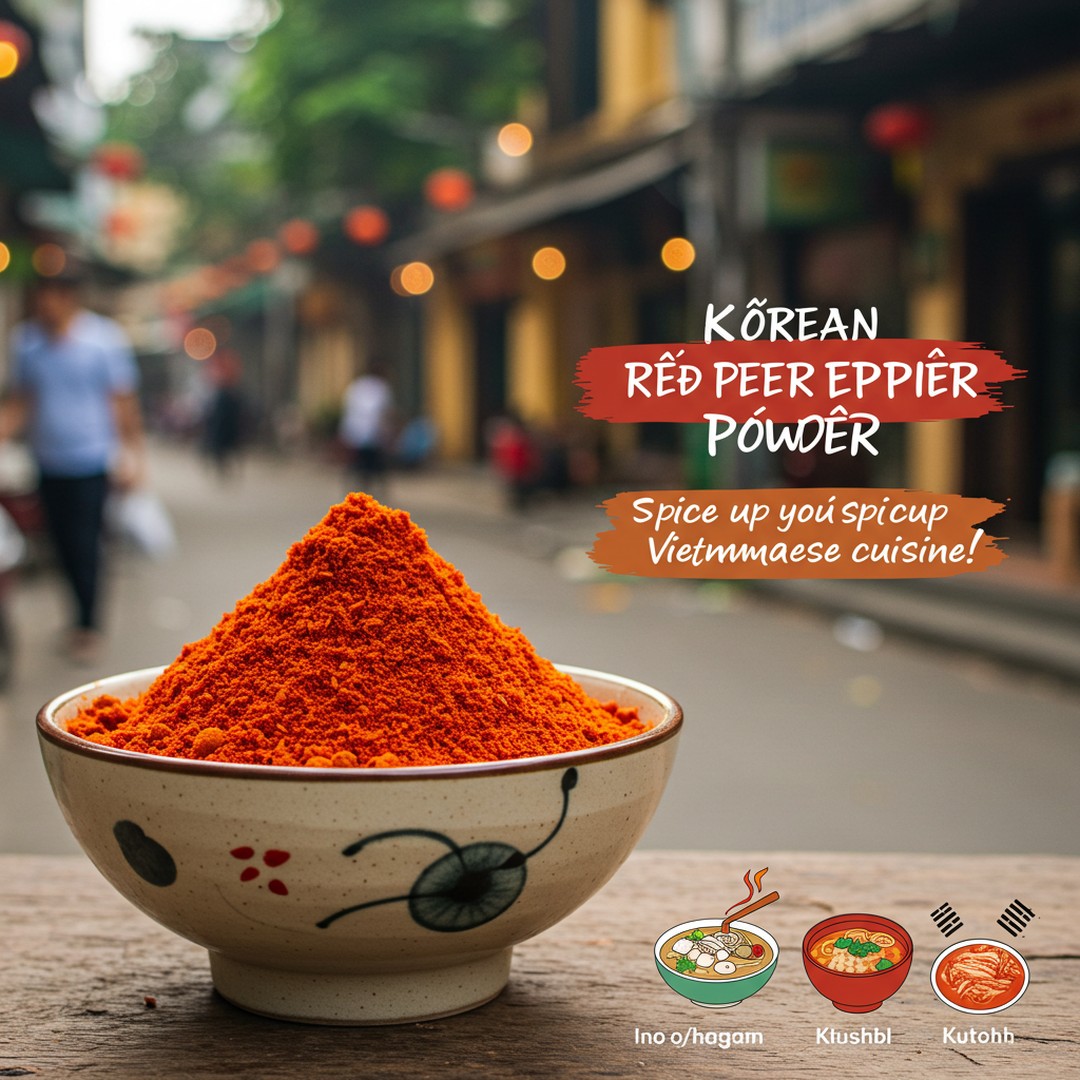 🌶 "Vietnam’s Freshness, Korea’s Boldness!"
Korean red pepper powder elevates the flavors of spring rolls, rice noodle salads, and more. 🍜🔥
📌 Ready for a flavor explosion?
#VietnameseCuisine
#SpicyVietnam
#KoreanRedPepper
#PhoLovers
#VietnameseFoodie
#FusionFlavors
#BanhMiLovers
#SpicyFusion
#KoreanSpiceInVietnam
#BoldAndSpicy