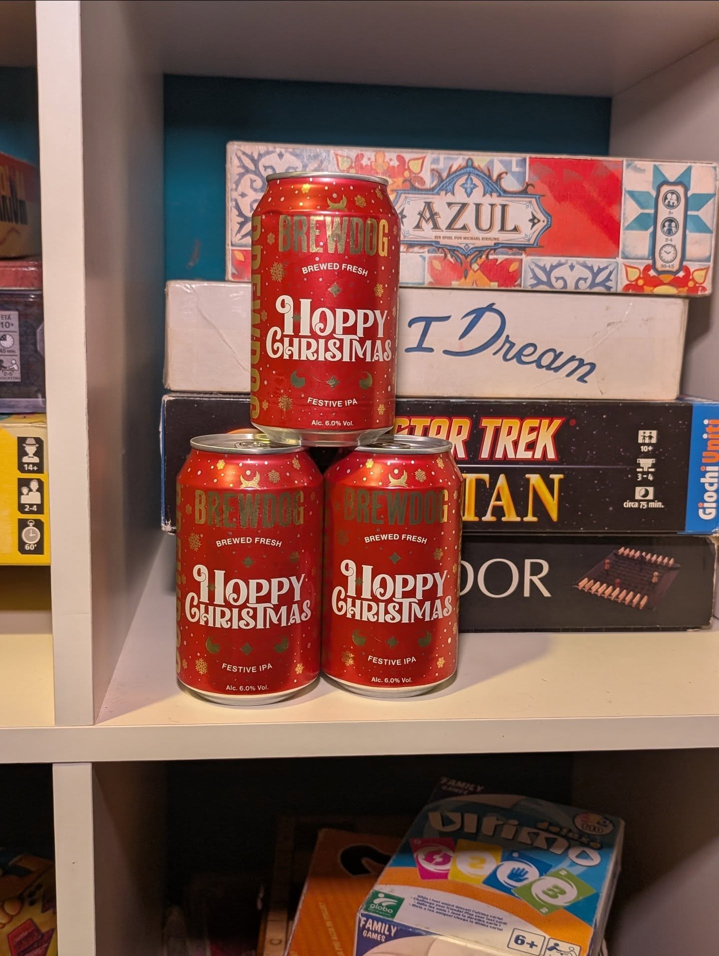 Promo sulla birra Hoppy Christmas! ✨
Ci siamo appena accorti che il periodo natalizio è finito da un pezzo ma ci è rimasta in frigo qualche lattina della Festive IPA firmata Brewdog 🍻
Un'ottima IPA, molto luppolata, con sentori tropicali e caramellati. È la tua occasione per provarla ad un prezzo speciale, pezzi limitatissimi!
Da stasera, fino a esaurimento scorte 🎯