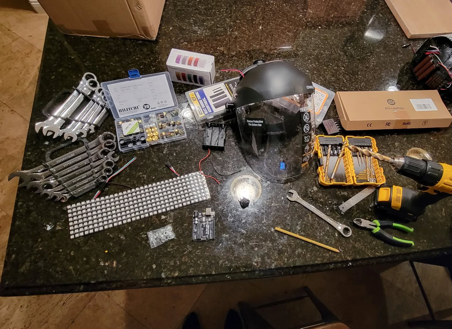 Building mask version 3.1
I have to get booked on some shows this year!
#ledmask #led #ledlights #mask #rave #raves #festival #musicfestival #musicproduction #musicproducer #producer #music #production #diy