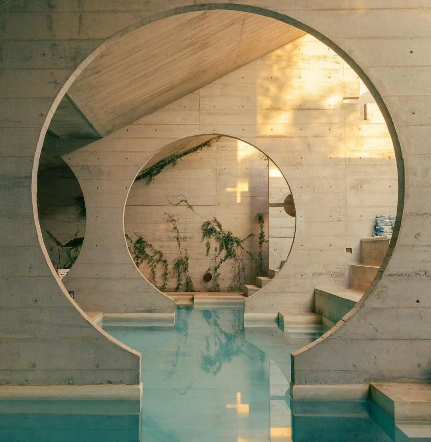 What moves us? Light, movement, geometry, creating a vibe.
Inspiration via @visualpleasuremag #designinspo #travel #Mexico
Photography by @leviwellsphoto