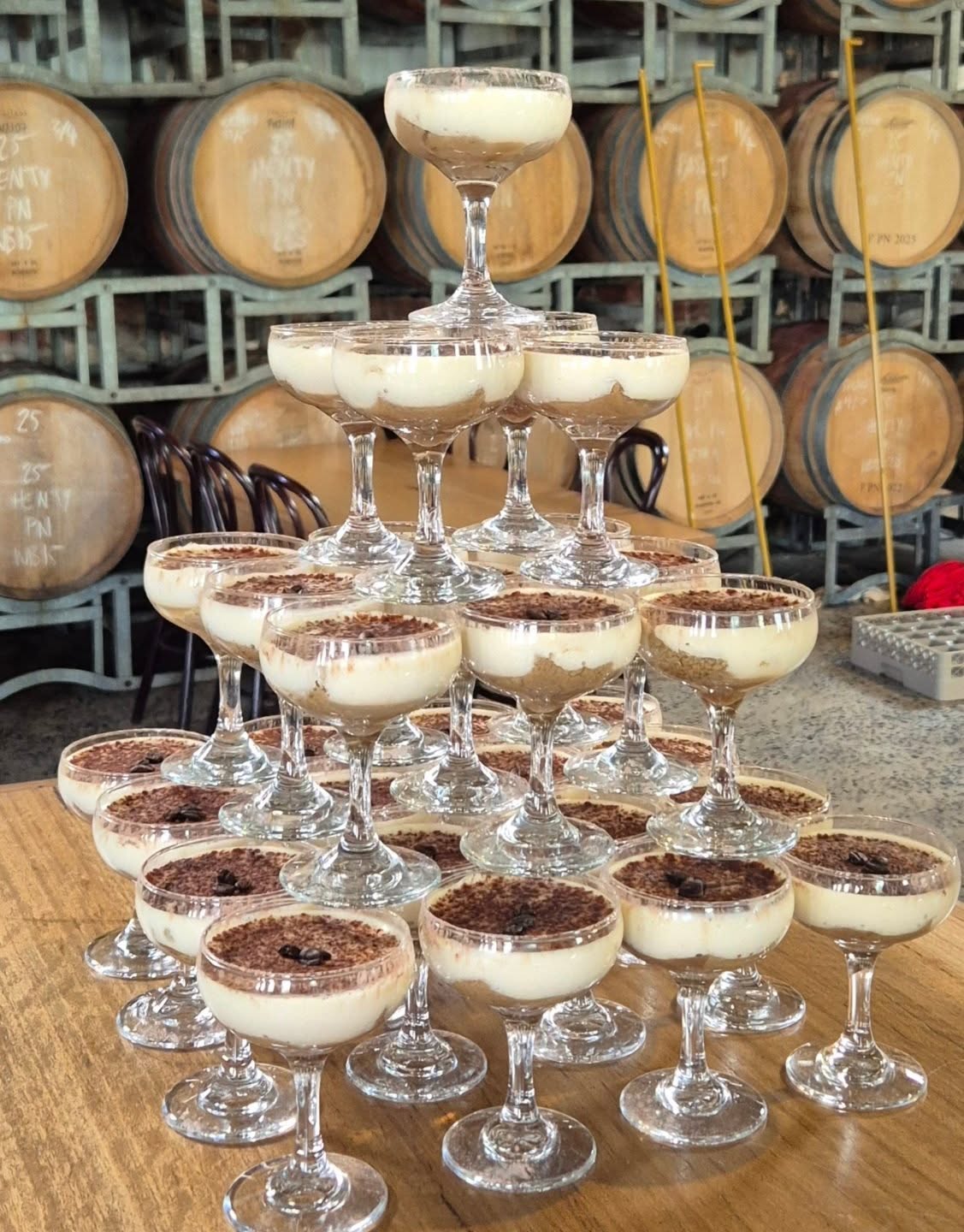 Planning a wedding or event?
Make a statement with our Tiramisu Towers — elegant, indulgent, and unforgettable.
Ask us about our FREE tasting & planning days.